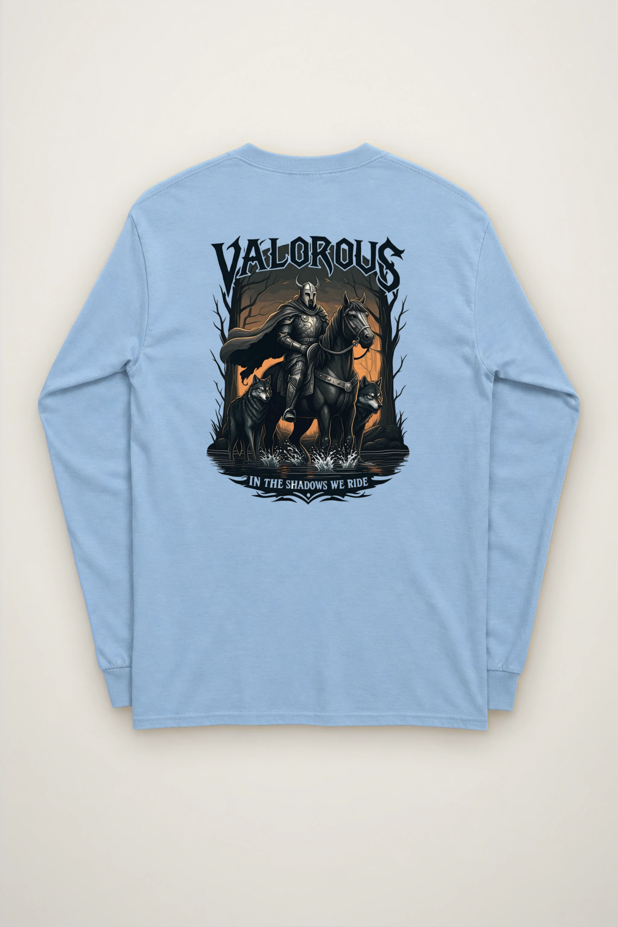 "Valorous Shadows" Unisex Longsleeve T-shirt