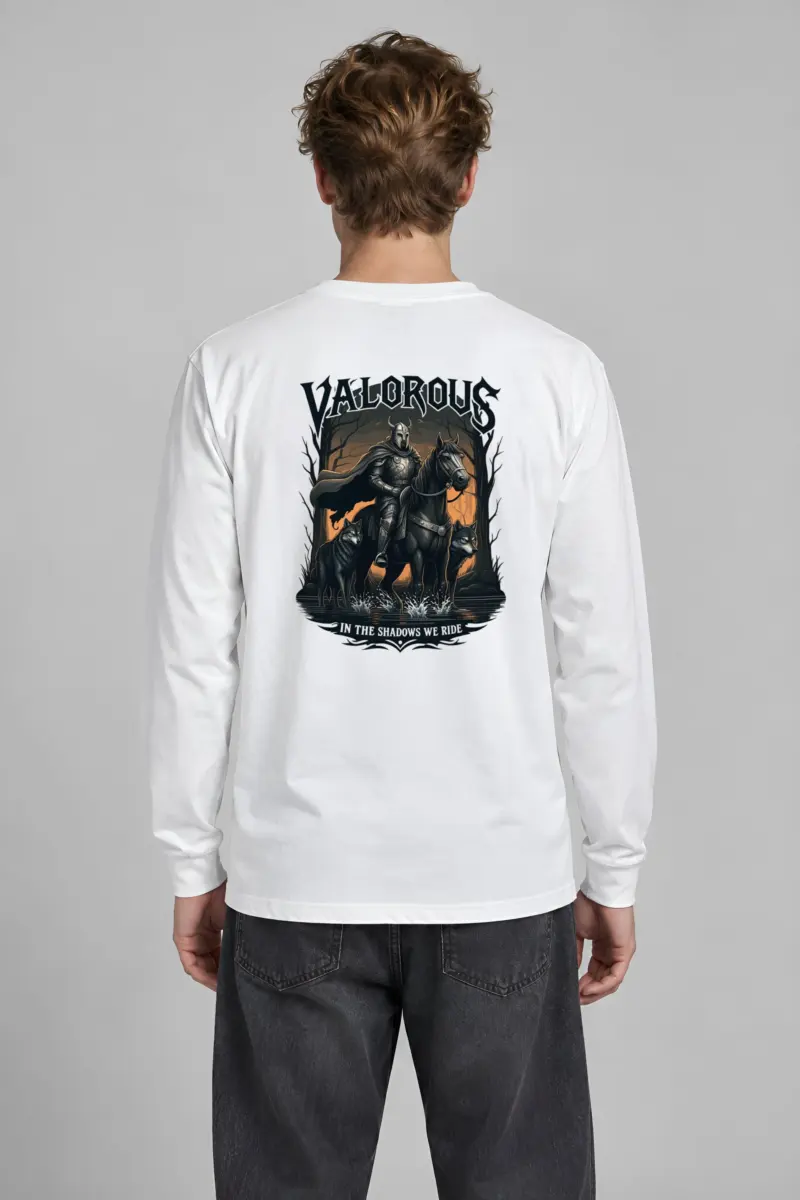 "Valorous Shadows" Unisex Longsleeve T-shirt