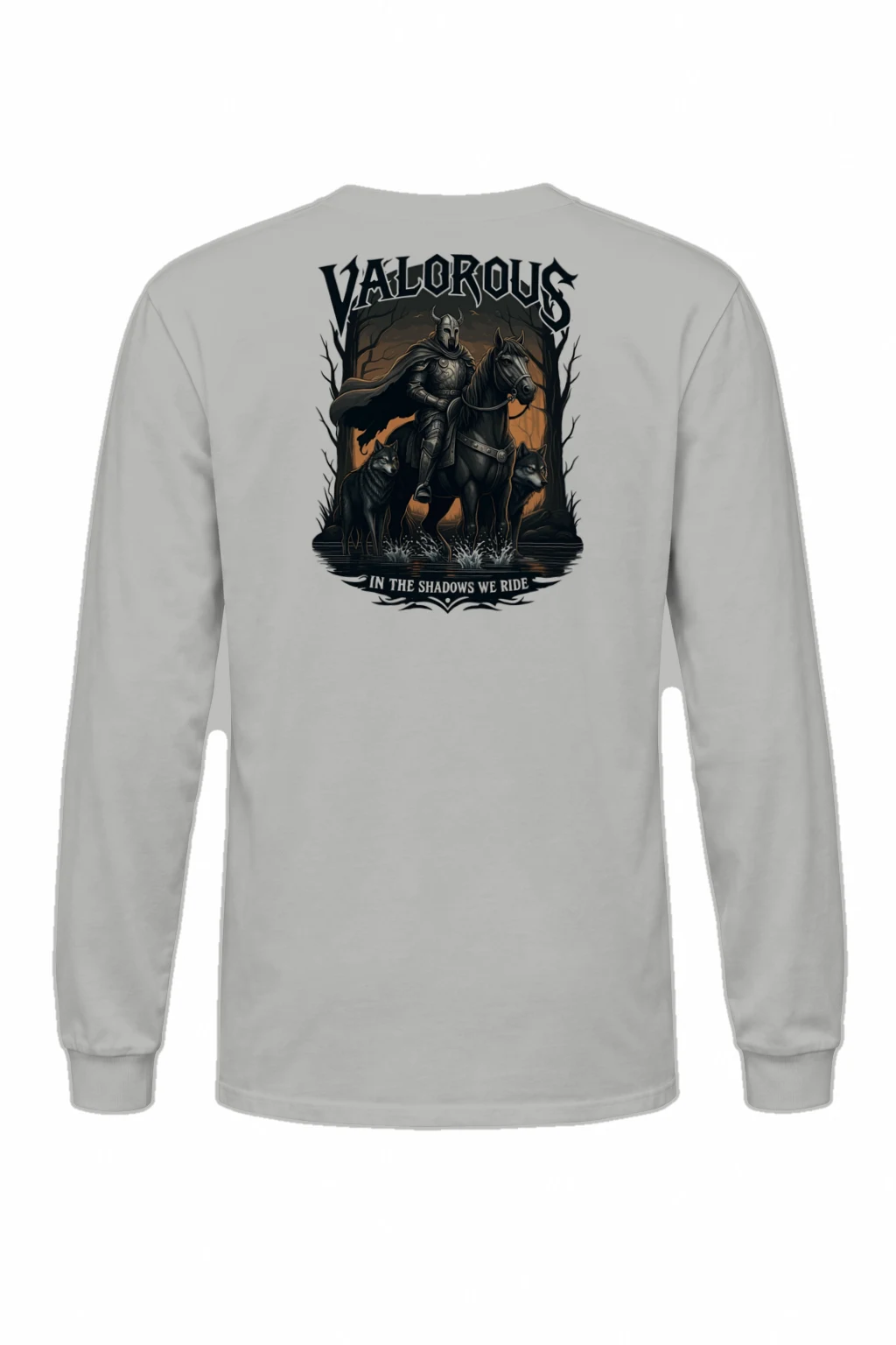 "Valorous Shadows" Unisex Longsleeve T-shirt | Gildan 2400