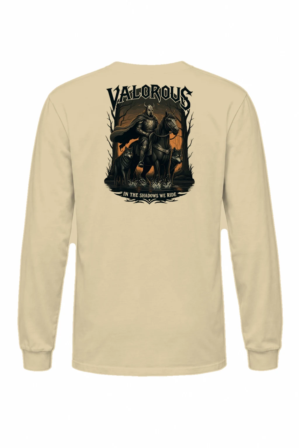 "Valorous Shadows" Unisex Longsleeve T-shirt | Gildan 2400