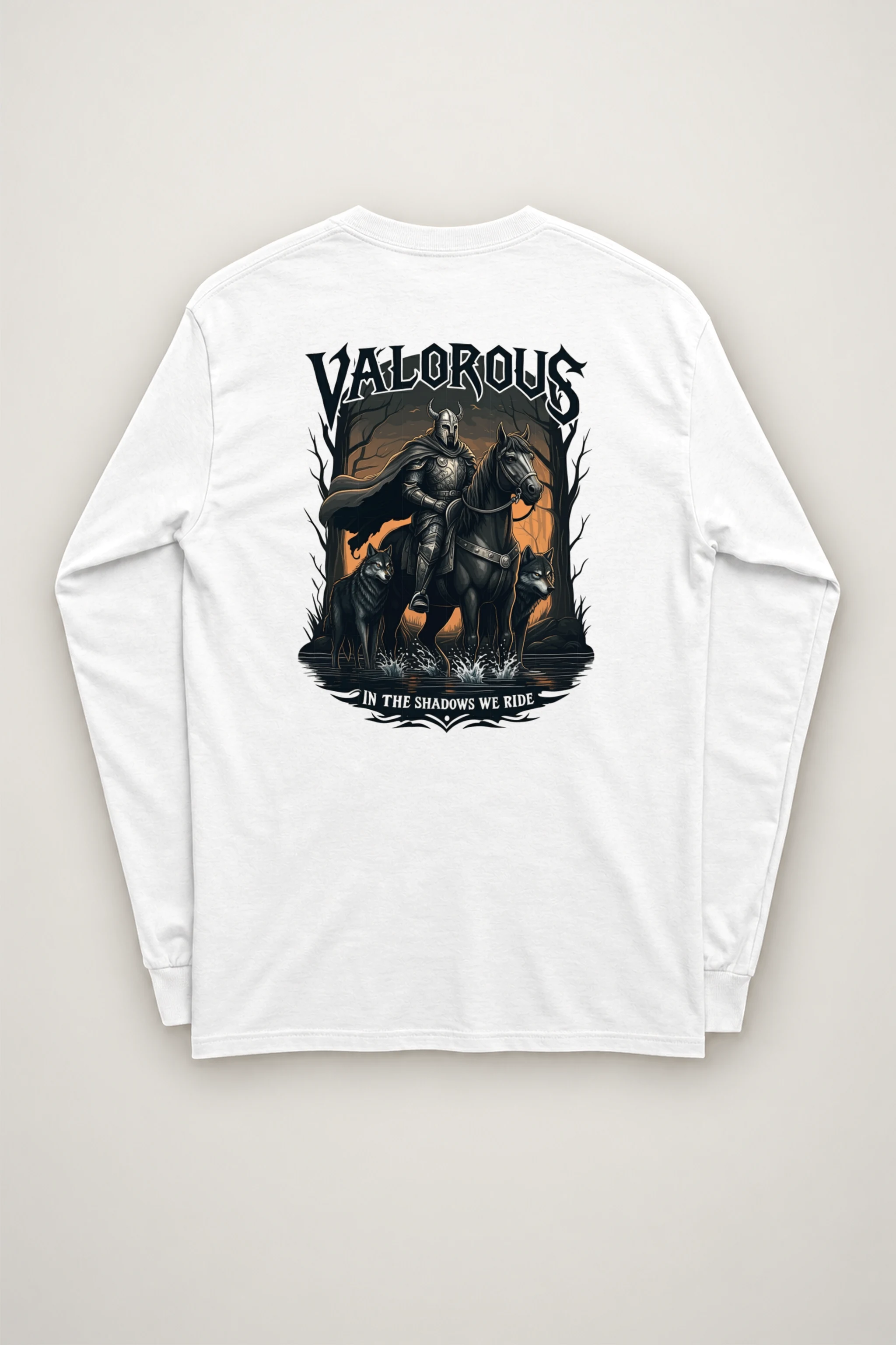 "Valorous Shadows" Unisex Longsleeve T-shirt