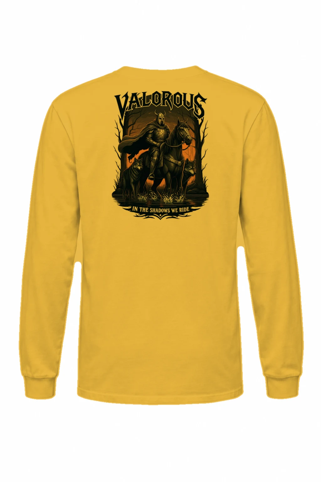 "Valorous Shadows" Unisex Longsleeve T-shirt | Gildan 2400