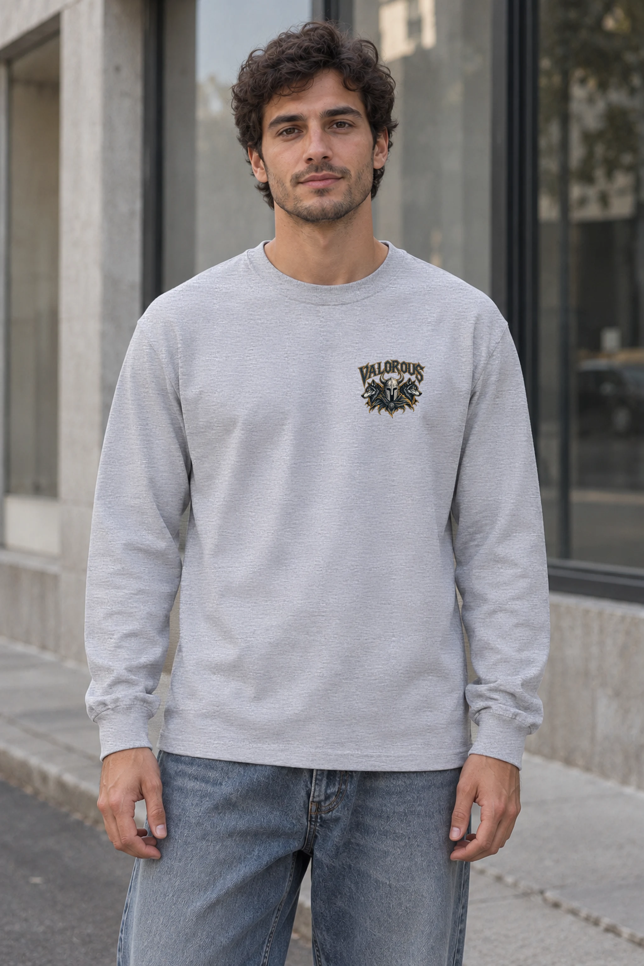 "Valorous Shadows" Unisex Longsleeve T-shirt