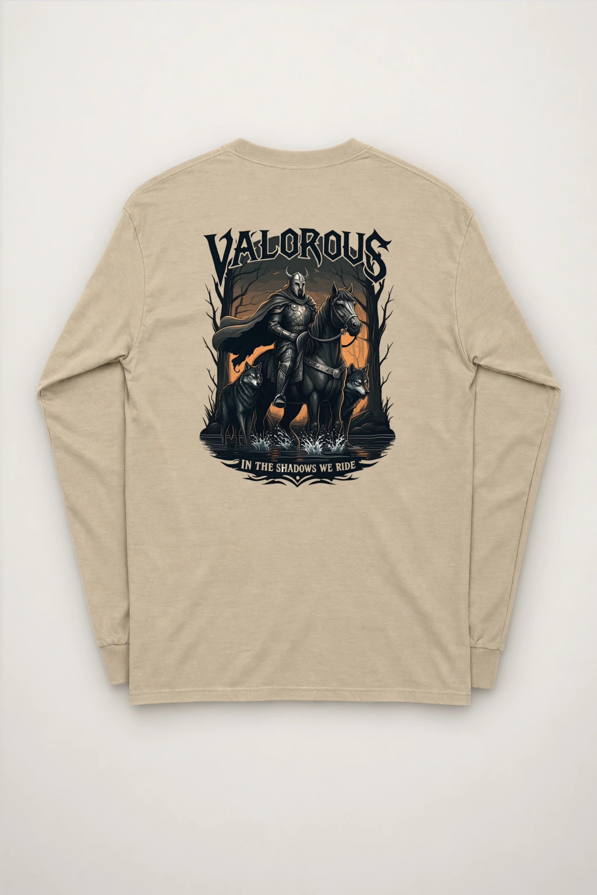 "Valorous Shadows" Unisex Longsleeve T-shirt