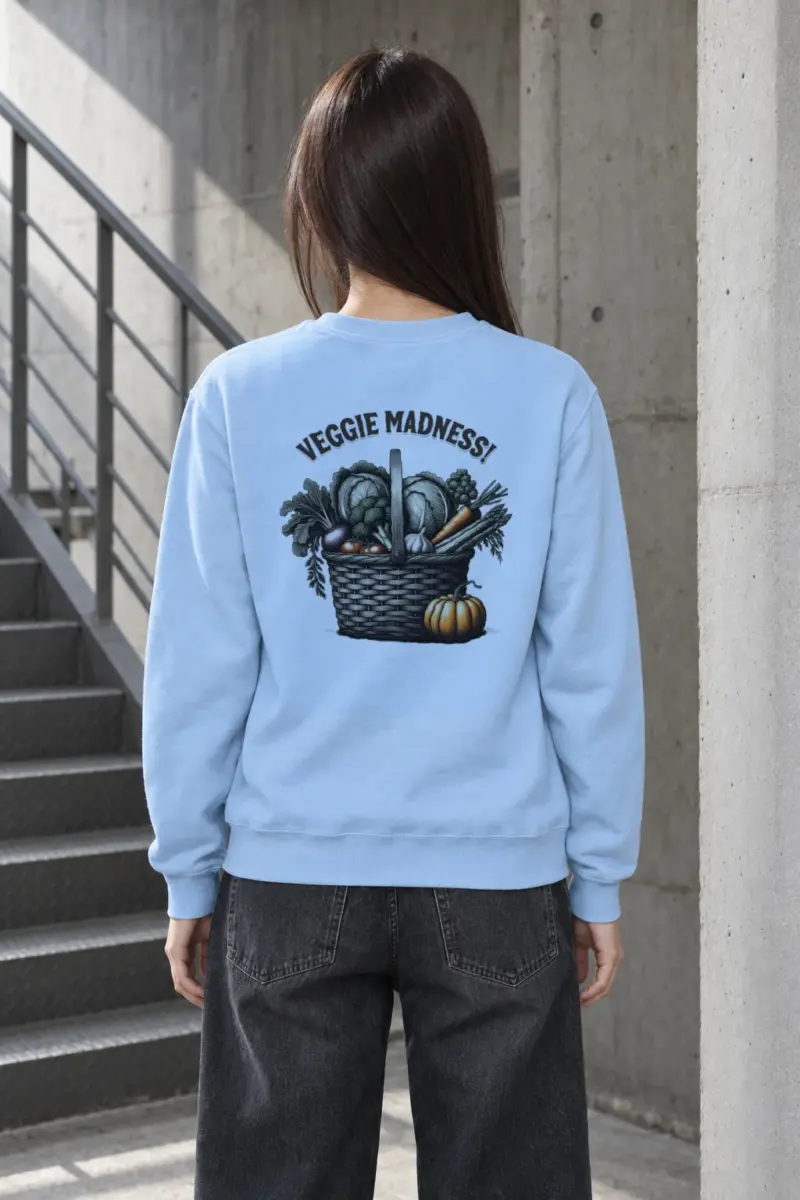 "Veggie Madness" Heavy Blend Unisex Crewneck Sweatshirt
