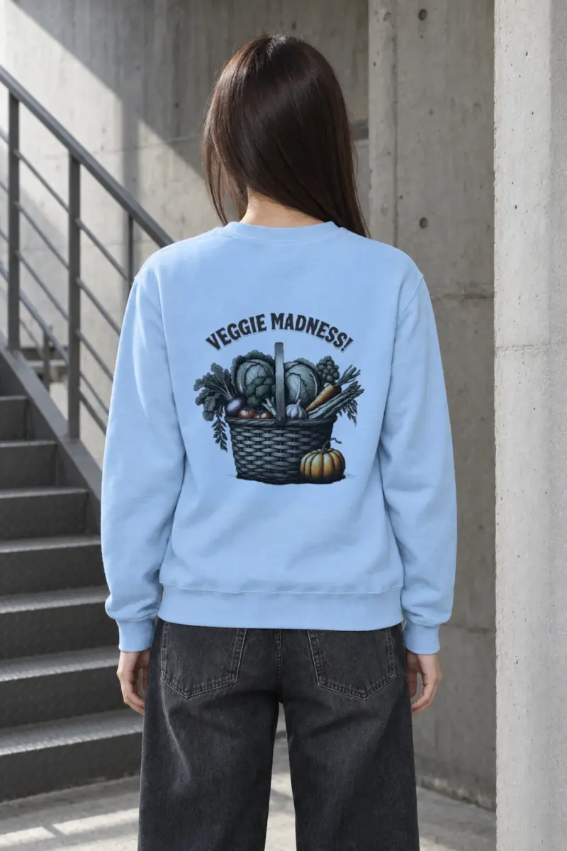 "Veggie Madness" Heavy Blend Unisex Crewneck Sweatshirt
