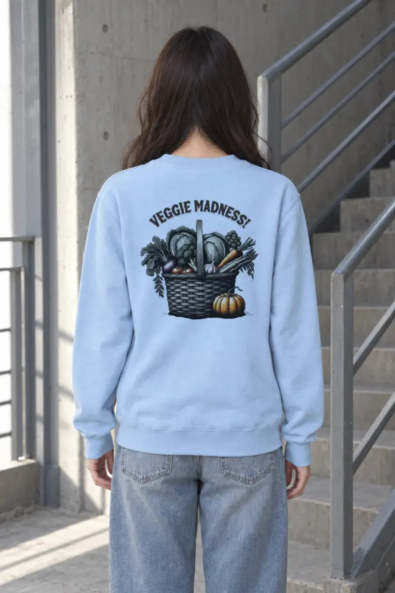 "Veggie Madness" Heavy Blend Unisex Crewneck Sweatshirt | Gildan 18000