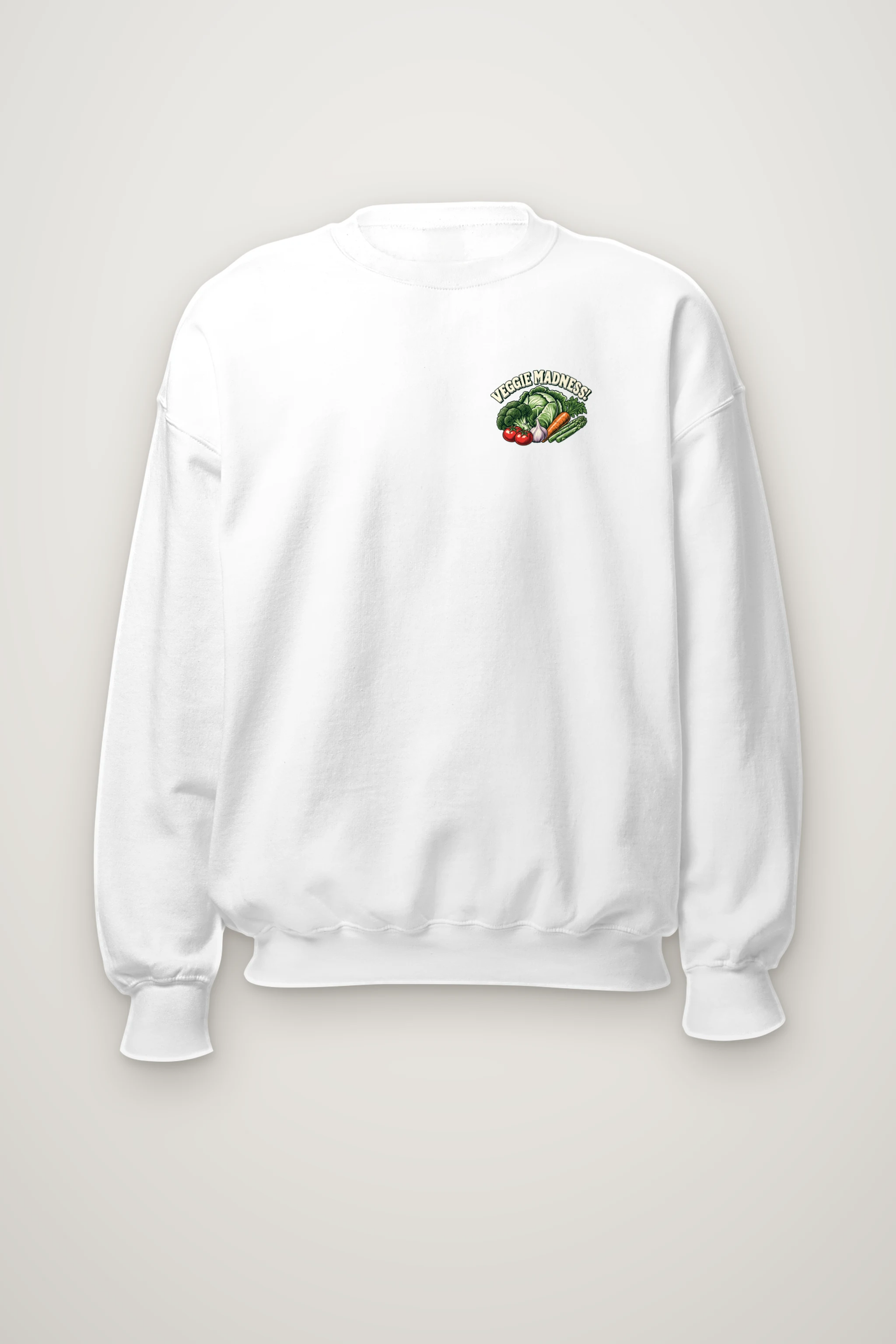 "Veggie Madness" Heavy Blend Unisex Crewneck Sweatshirt