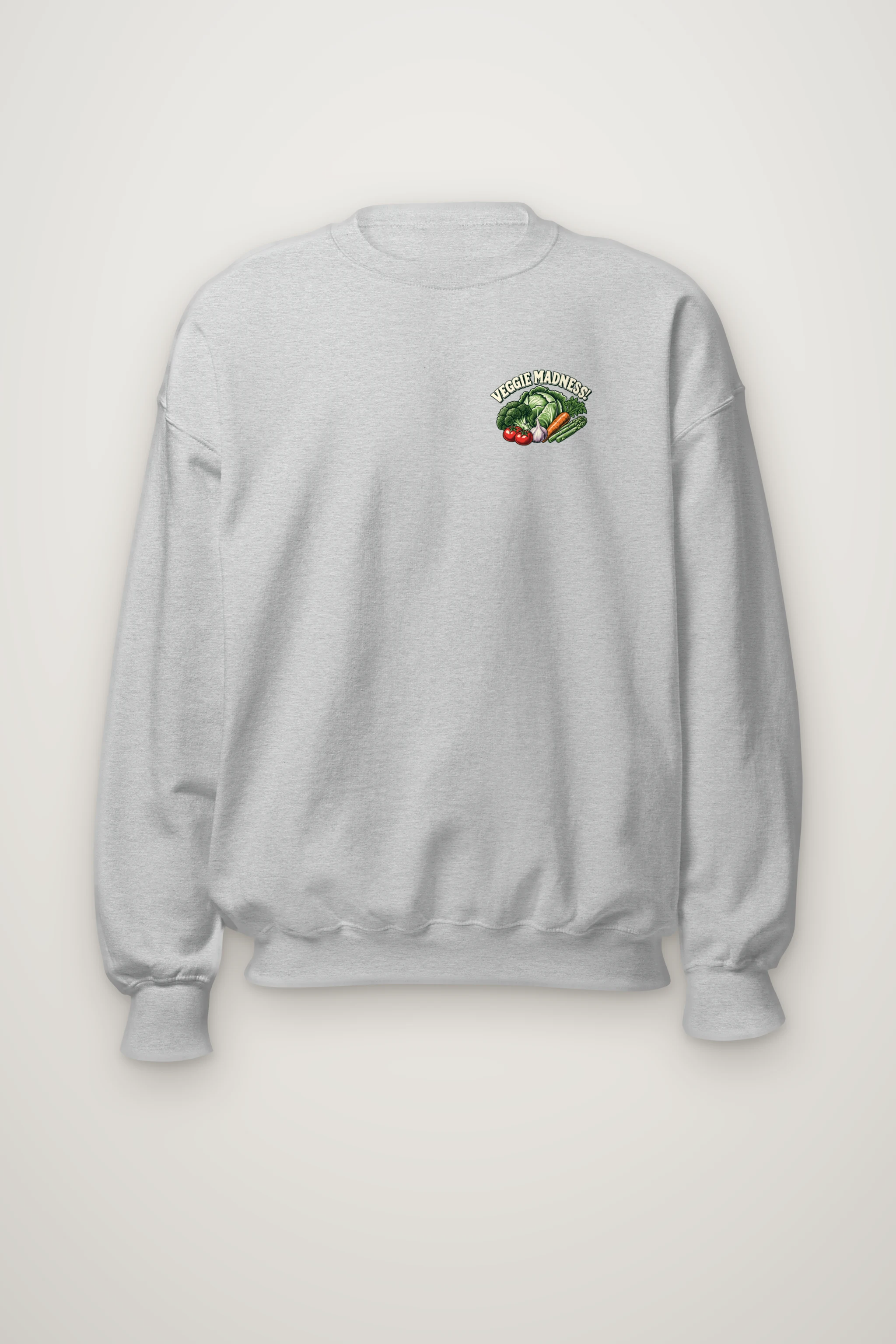 "Veggie Madness" Heavy Blend Unisex Crewneck Sweatshirt