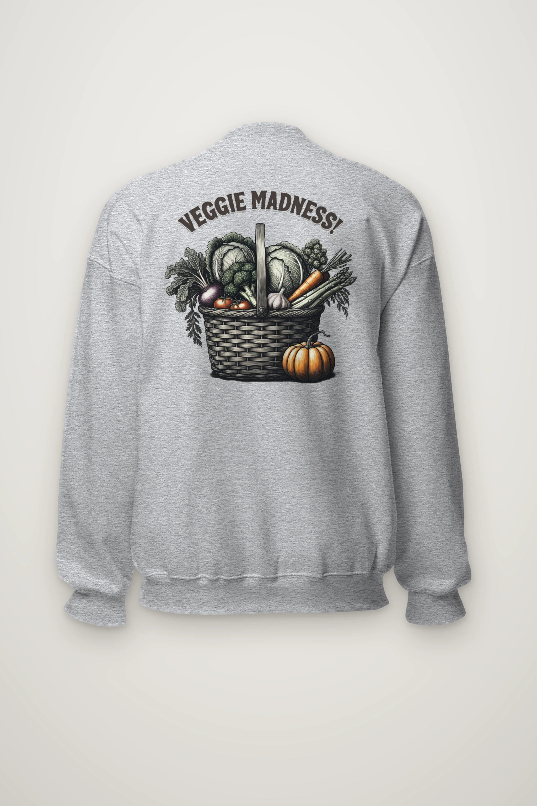 "Veggie Madness" Heavy Blend Unisex Crewneck Sweatshirt