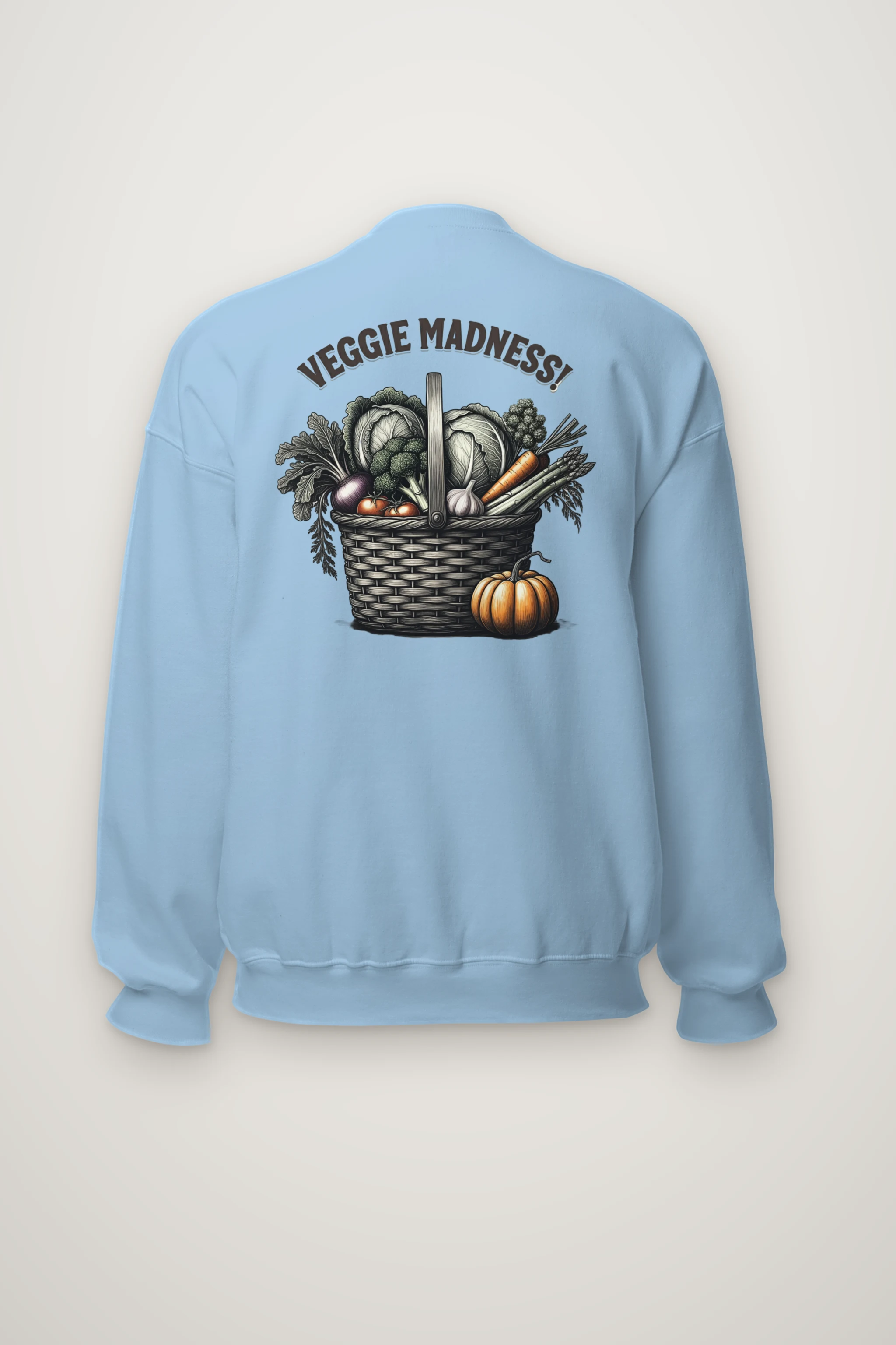 "Veggie Madness" Heavy Blend Unisex Crewneck Sweatshirt
