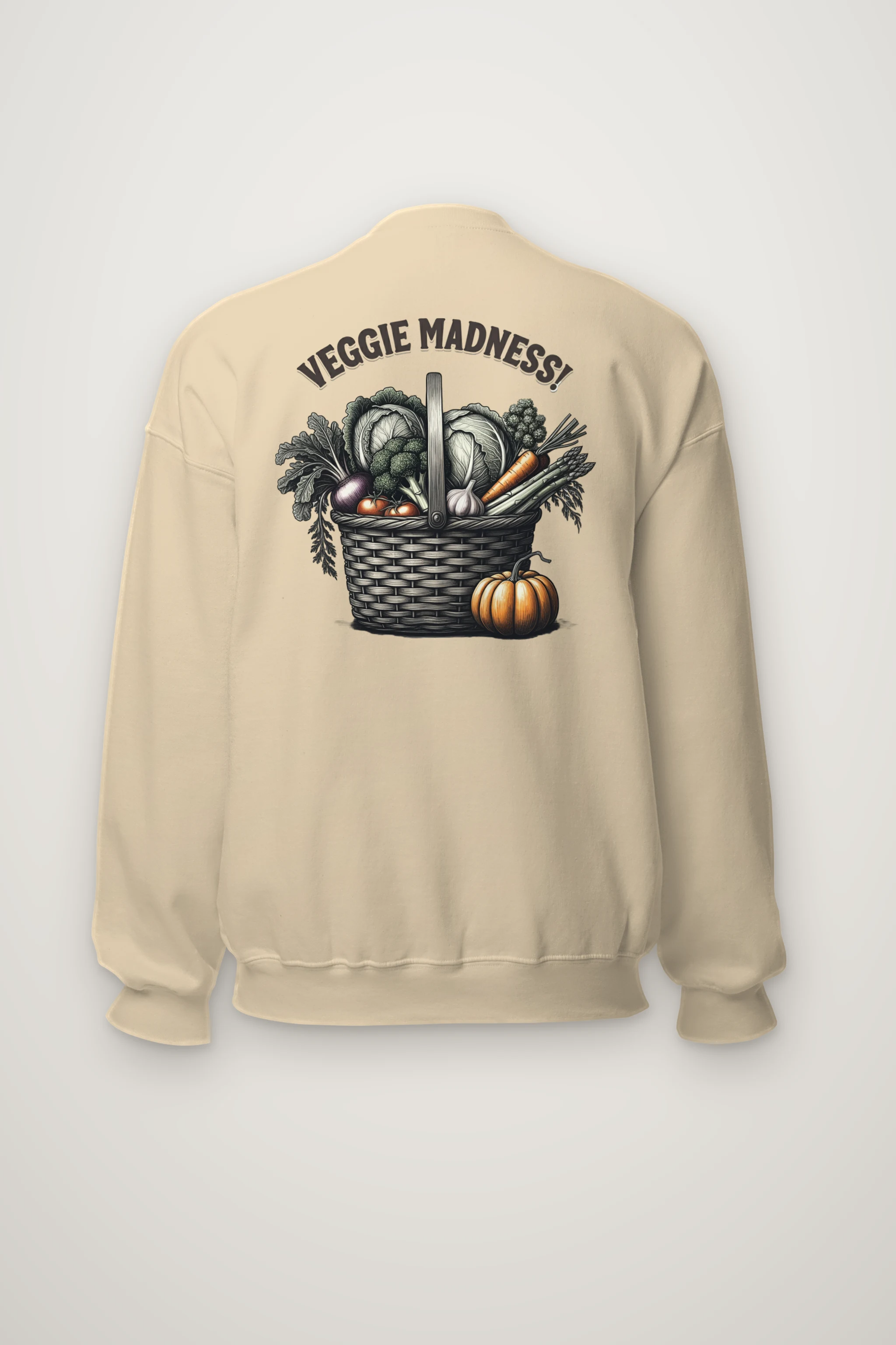 "Veggie Madness" Heavy Blend Unisex Crewneck Sweatshirt