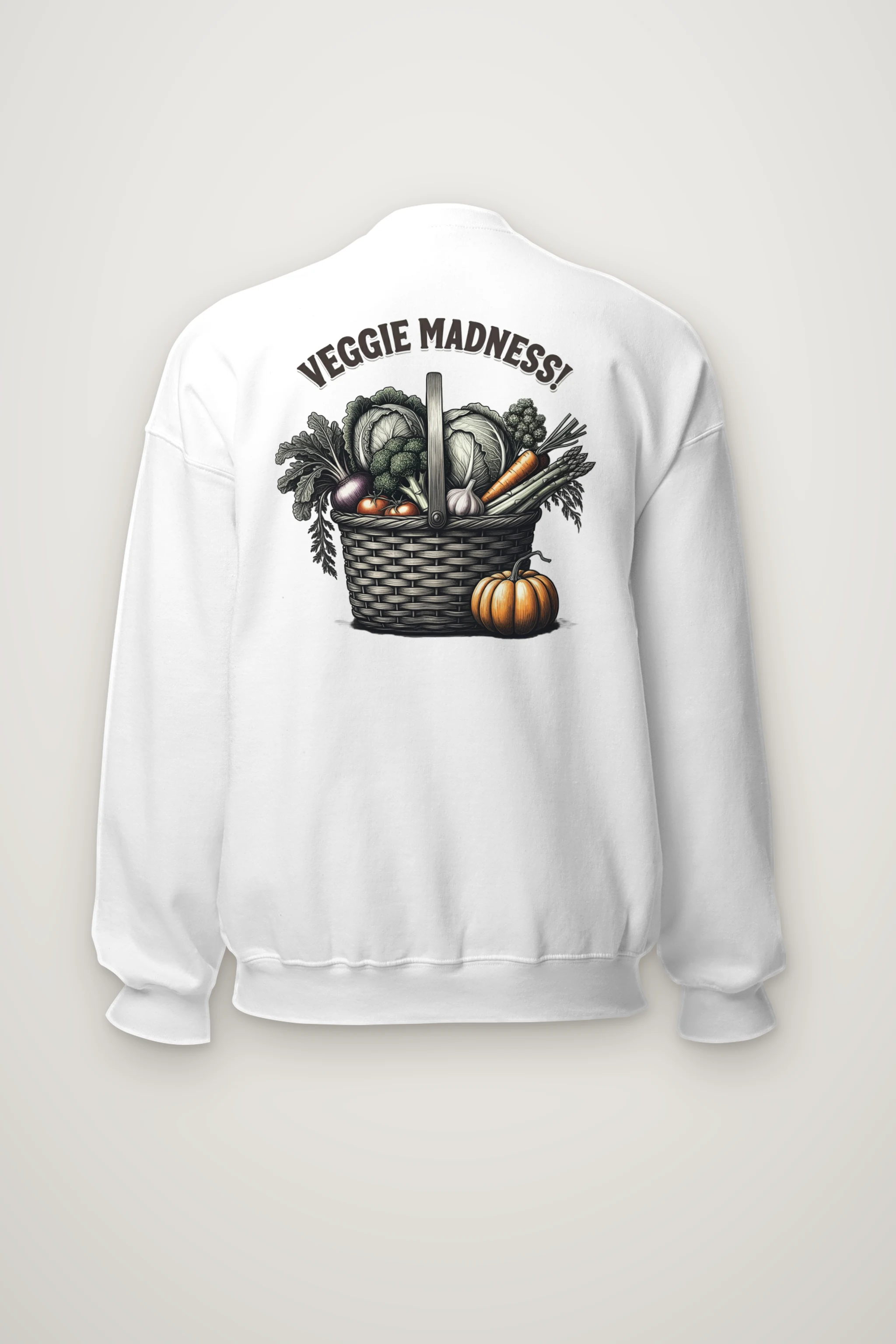 "Veggie Madness" Heavy Blend Unisex Crewneck Sweatshirt