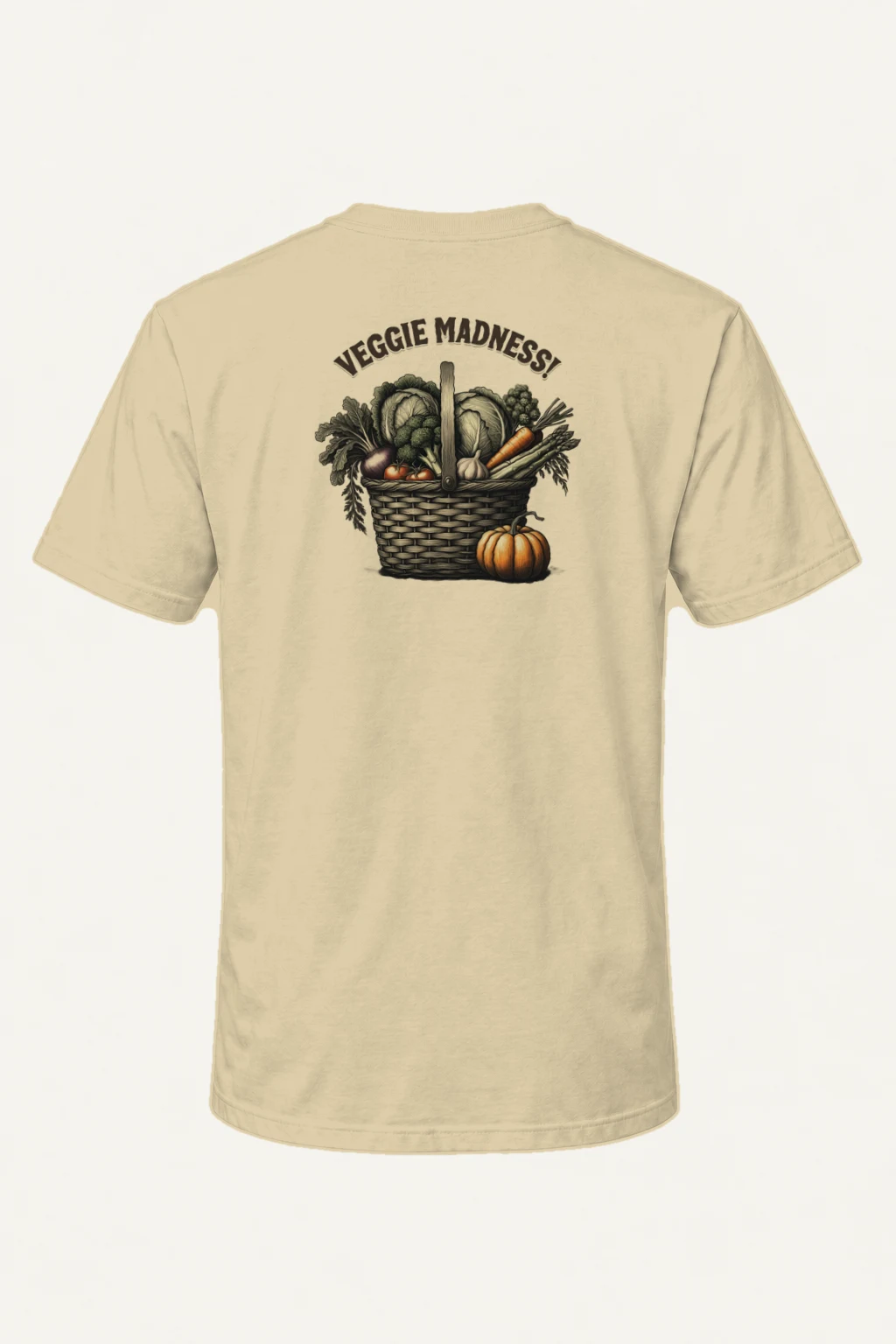 "Veggie Madness" Heavyweight Unisex Crewneck T-shirt | Gildan 5000