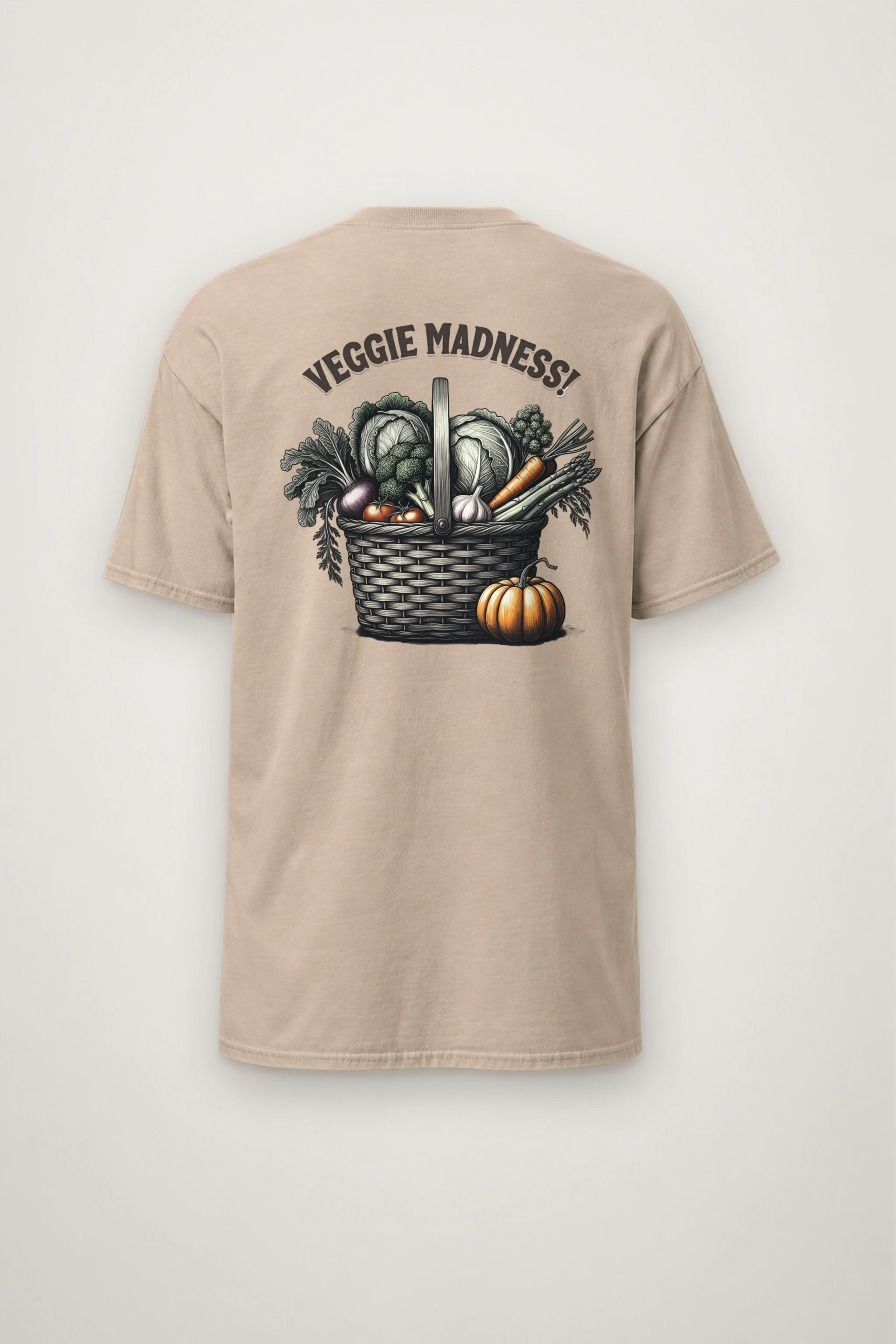 "Veggie Madness" Heavyweight Unisex Crewneck T-shirt