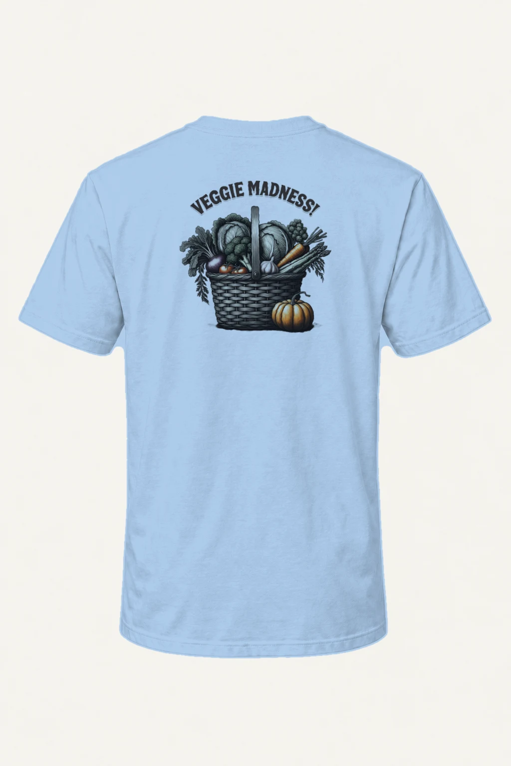 "Veggie Madness" Heavyweight Unisex Crewneck T-shirt | Gildan 5000