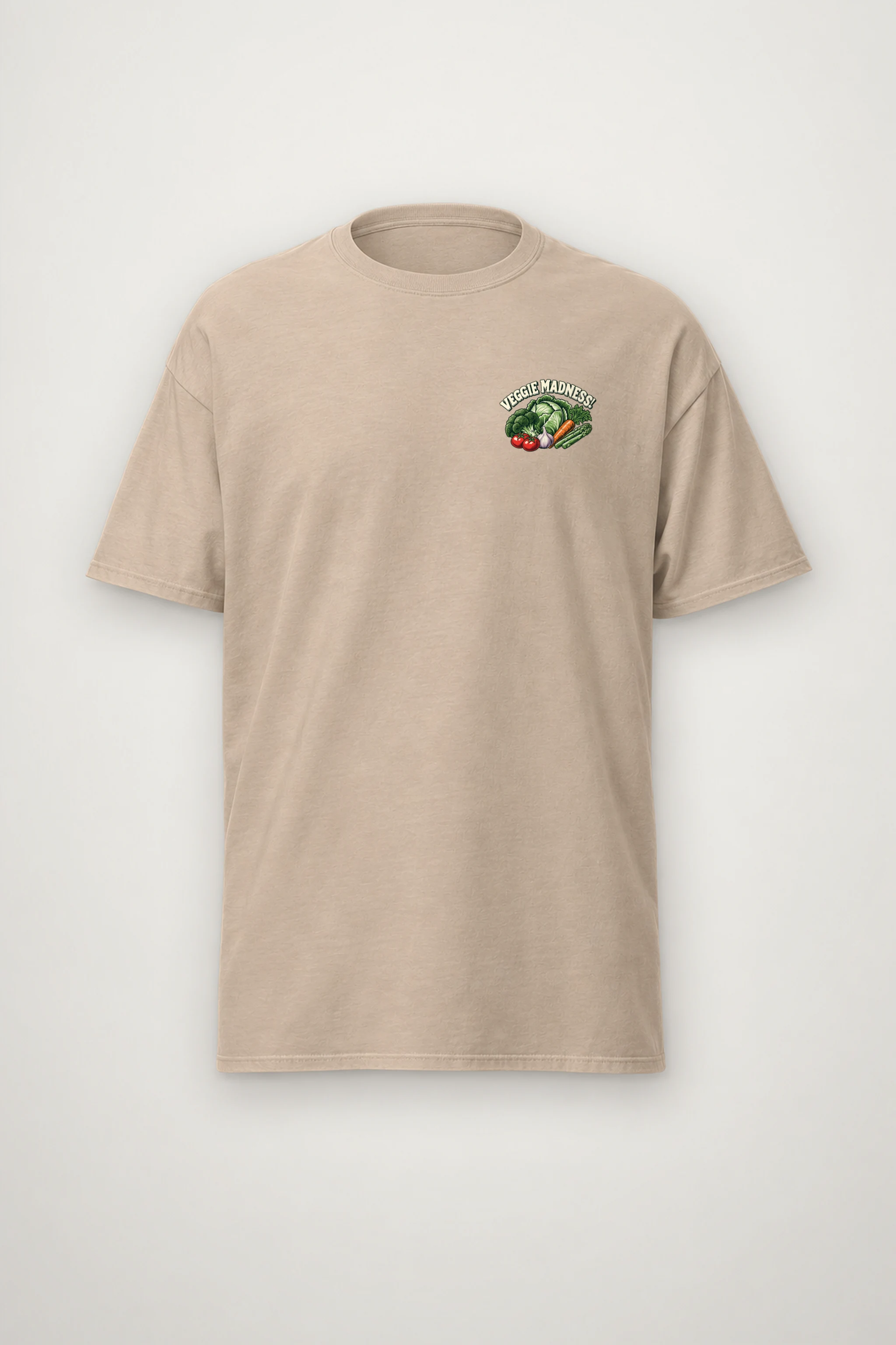 "Veggie Madness" Heavyweight Unisex Crewneck T-shirt