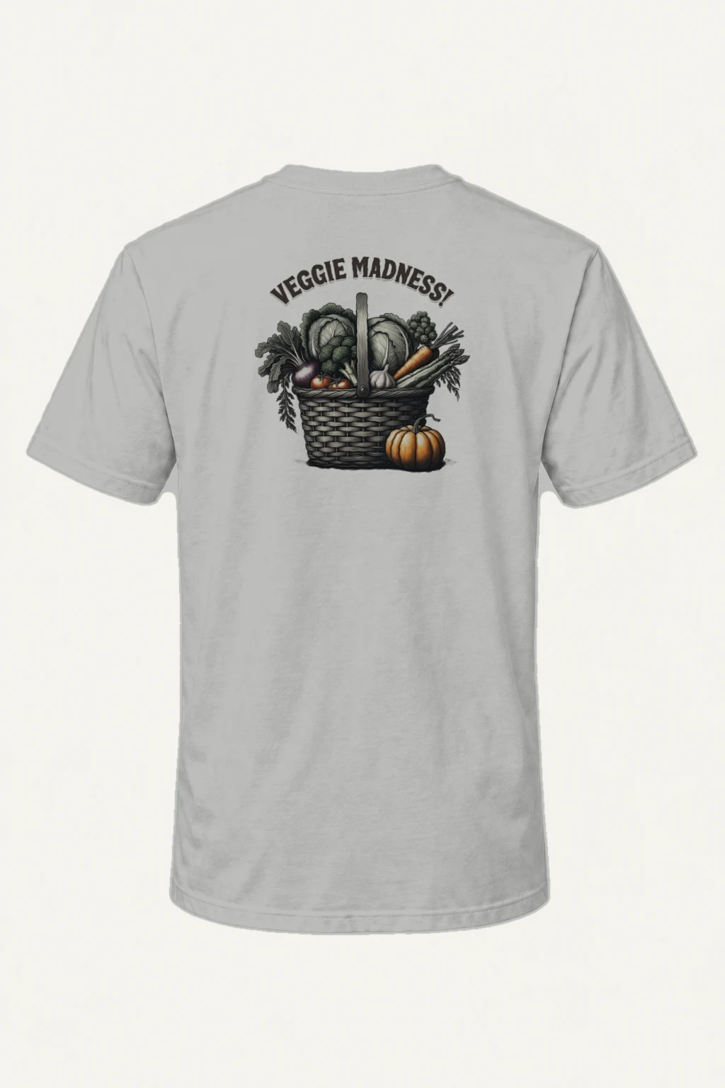 "Veggie Madness" Heavyweight Unisex Crewneck T-shirt | Gildan 5000
