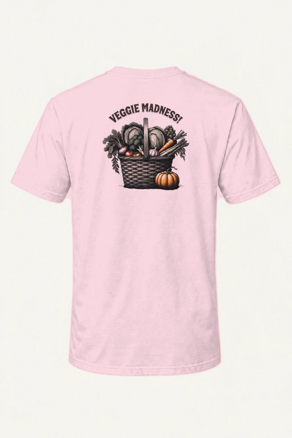 "Veggie Madness" Heavyweight Unisex Crewneck T-shirt | Gildan 5000