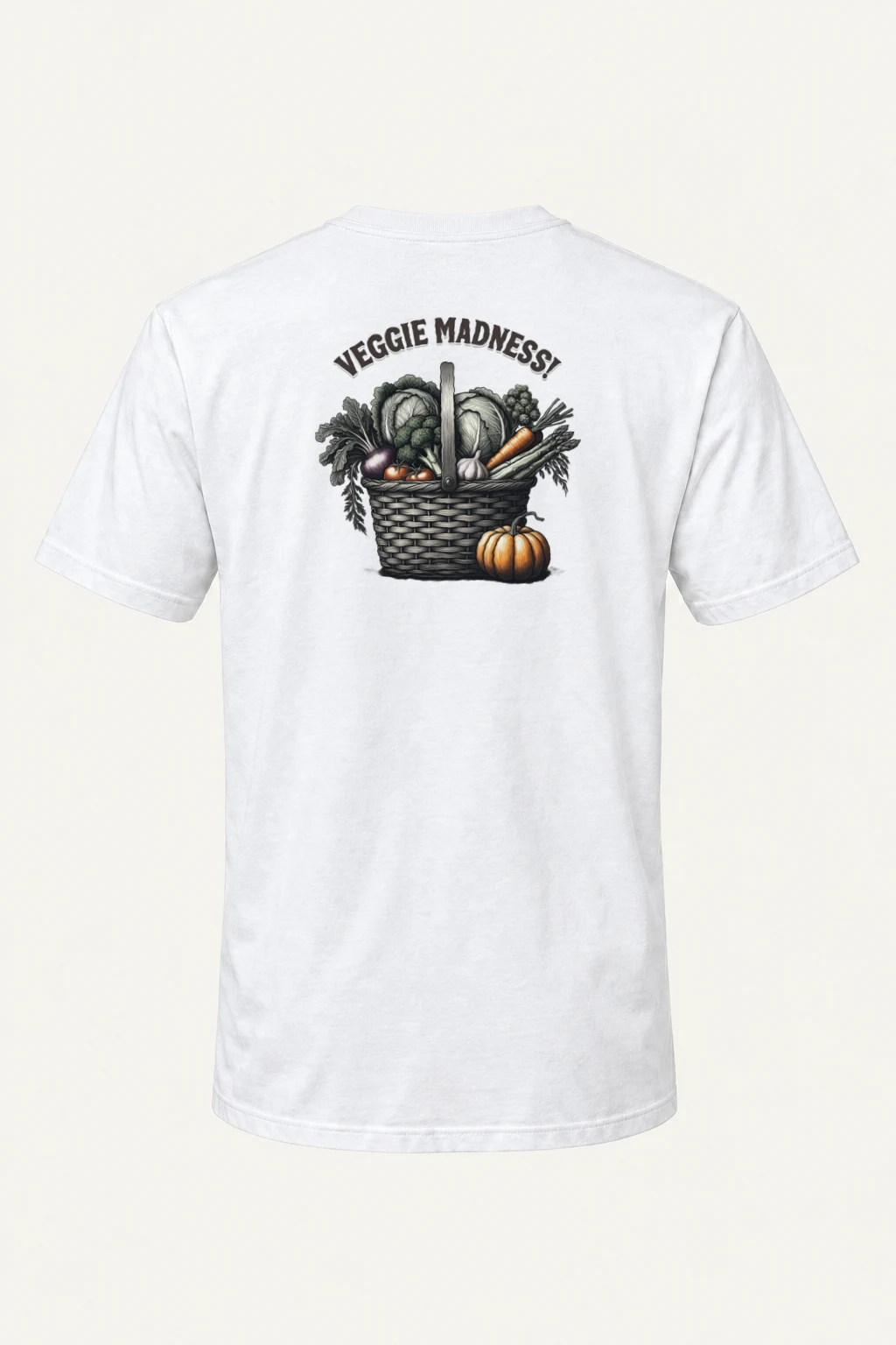 "Veggie Madness" Heavyweight Unisex Crewneck T-shirt | Gildan 5000