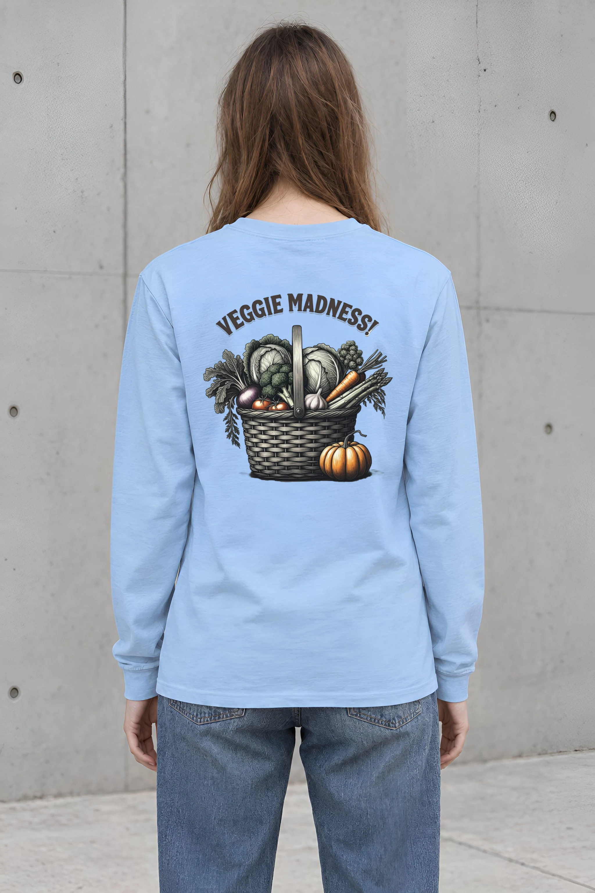 "Veggie Madness" Unisex Longsleeve T-shirt