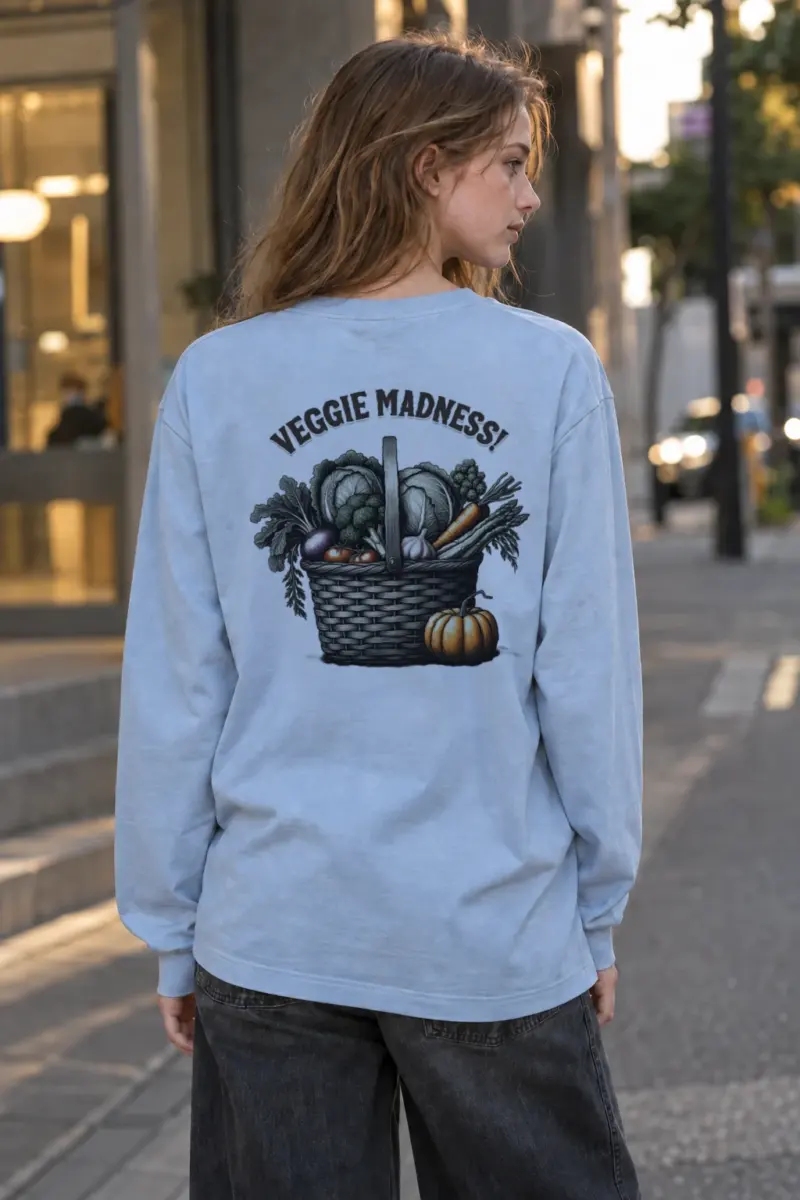 "Veggie Madness" Unisex Longsleeve T-shirt | Gildan 2400