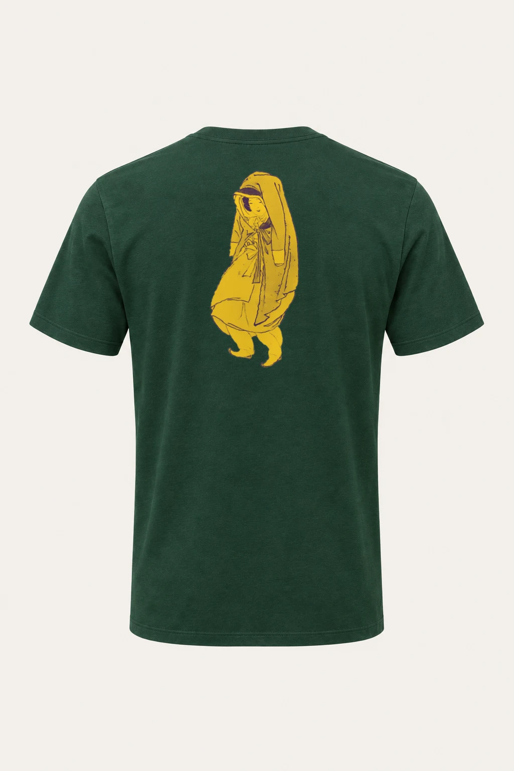 "Veiled Sari Muse" Heavyweight Unisex Crewneck T-shirt | Gildan 5000