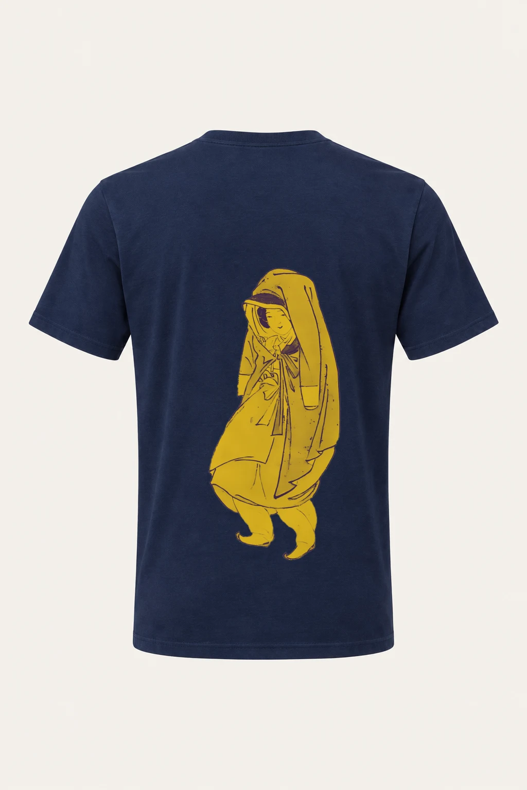 "Veiled Sari Muse" Heavyweight Unisex Crewneck T-shirt | Gildan 5000