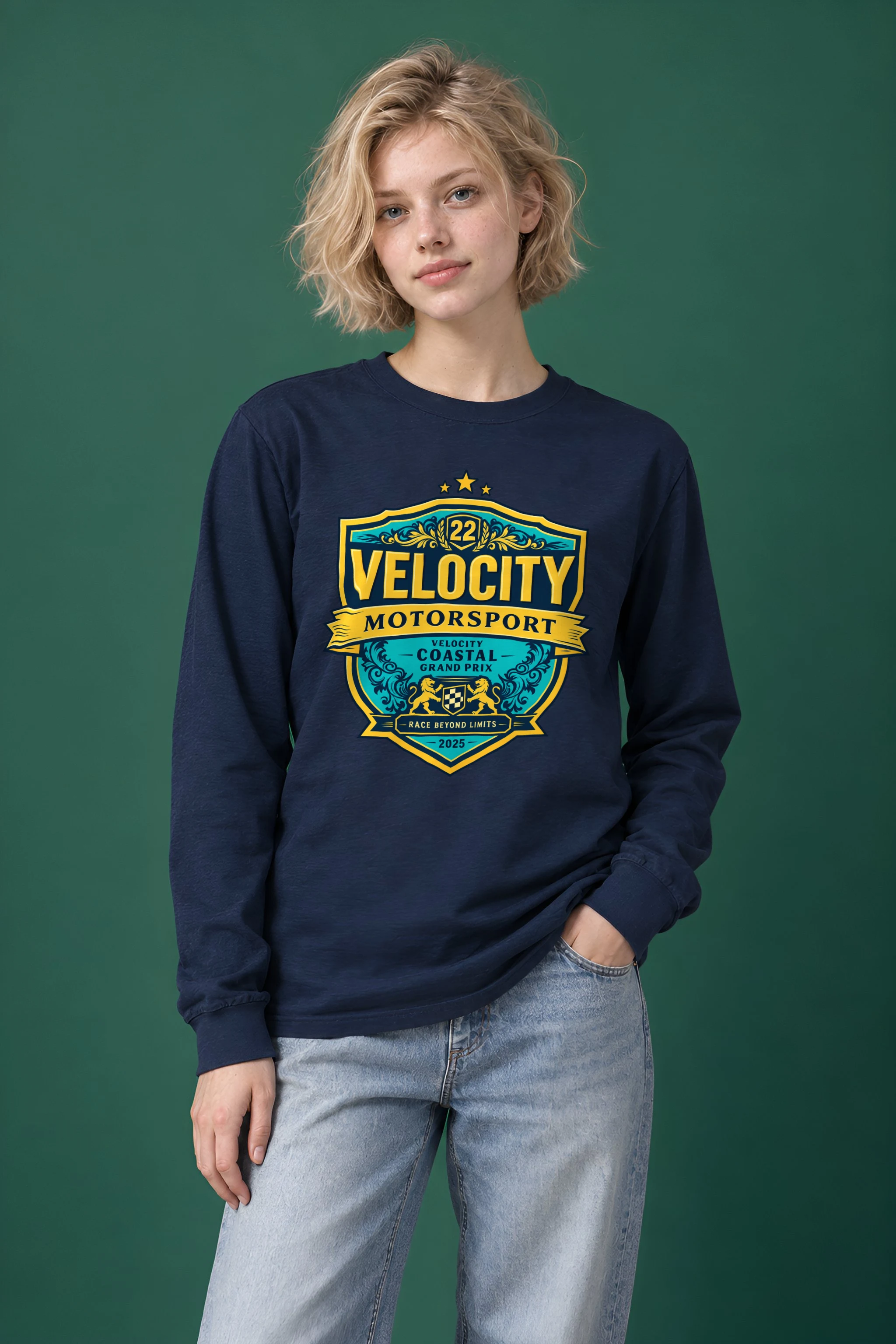 "Velocity Coastal Grand Prix" Unisex Longsleeve T-shirt