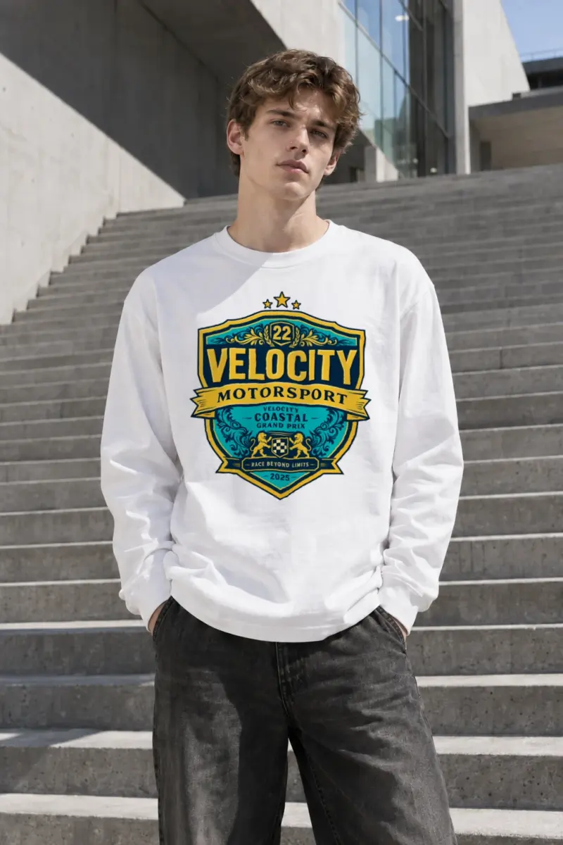 "Velocity Coastal Grand Prix" Unisex Longsleeve T-shirt | Gildan 2400