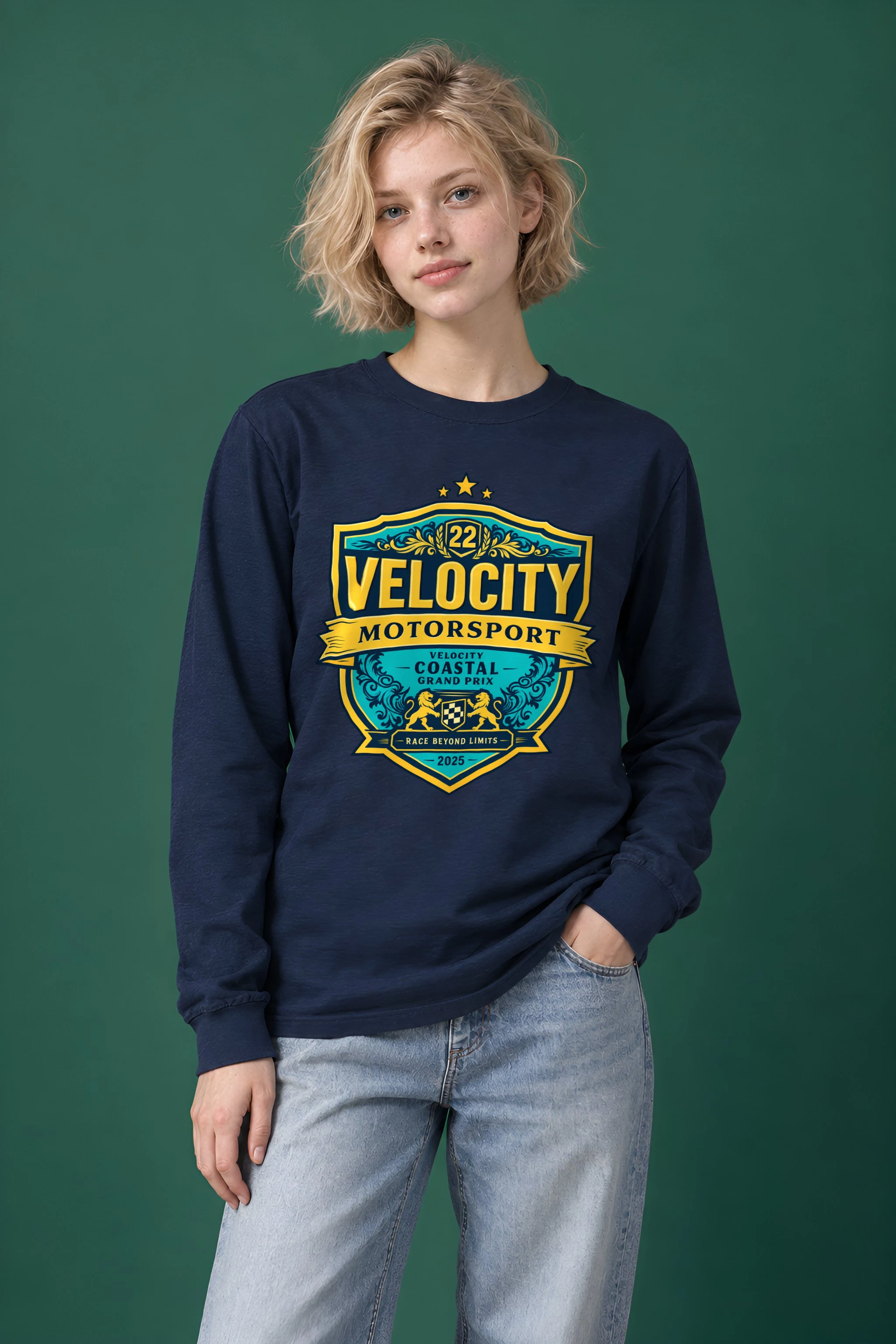 "Velocity Coastal Grand Prix" Unisex Longsleeve T-shirt