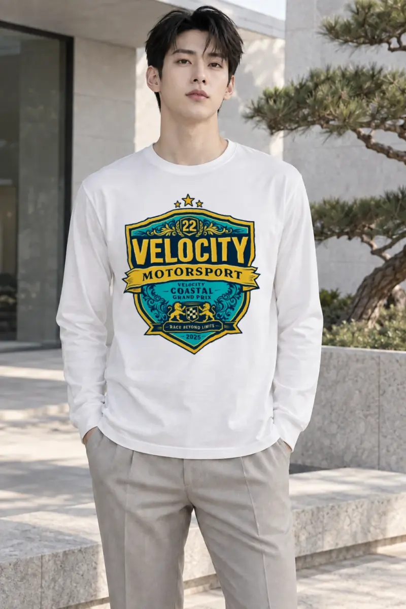 "Velocity Coastal Grand Prix" Unisex Longsleeve T-shirt | Gildan 2400