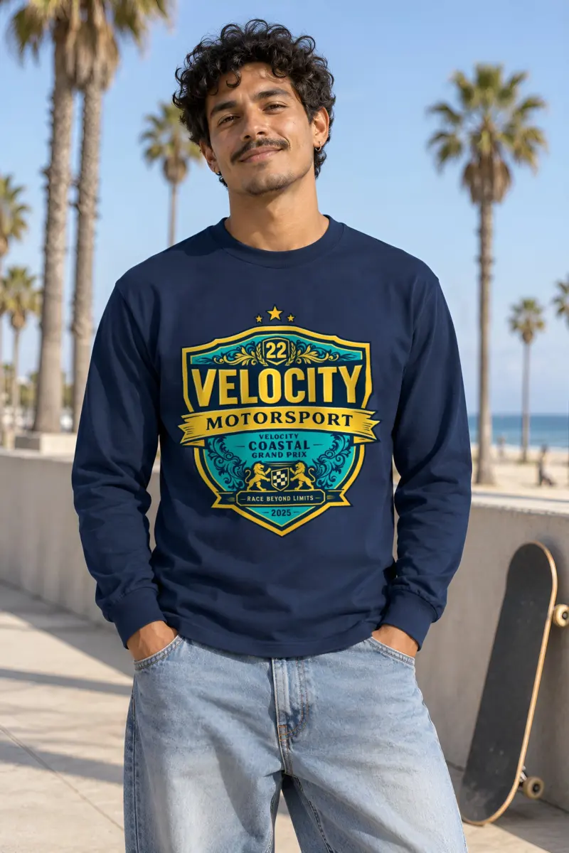 "Velocity Coastal Grand Prix" Unisex Longsleeve T-shirt