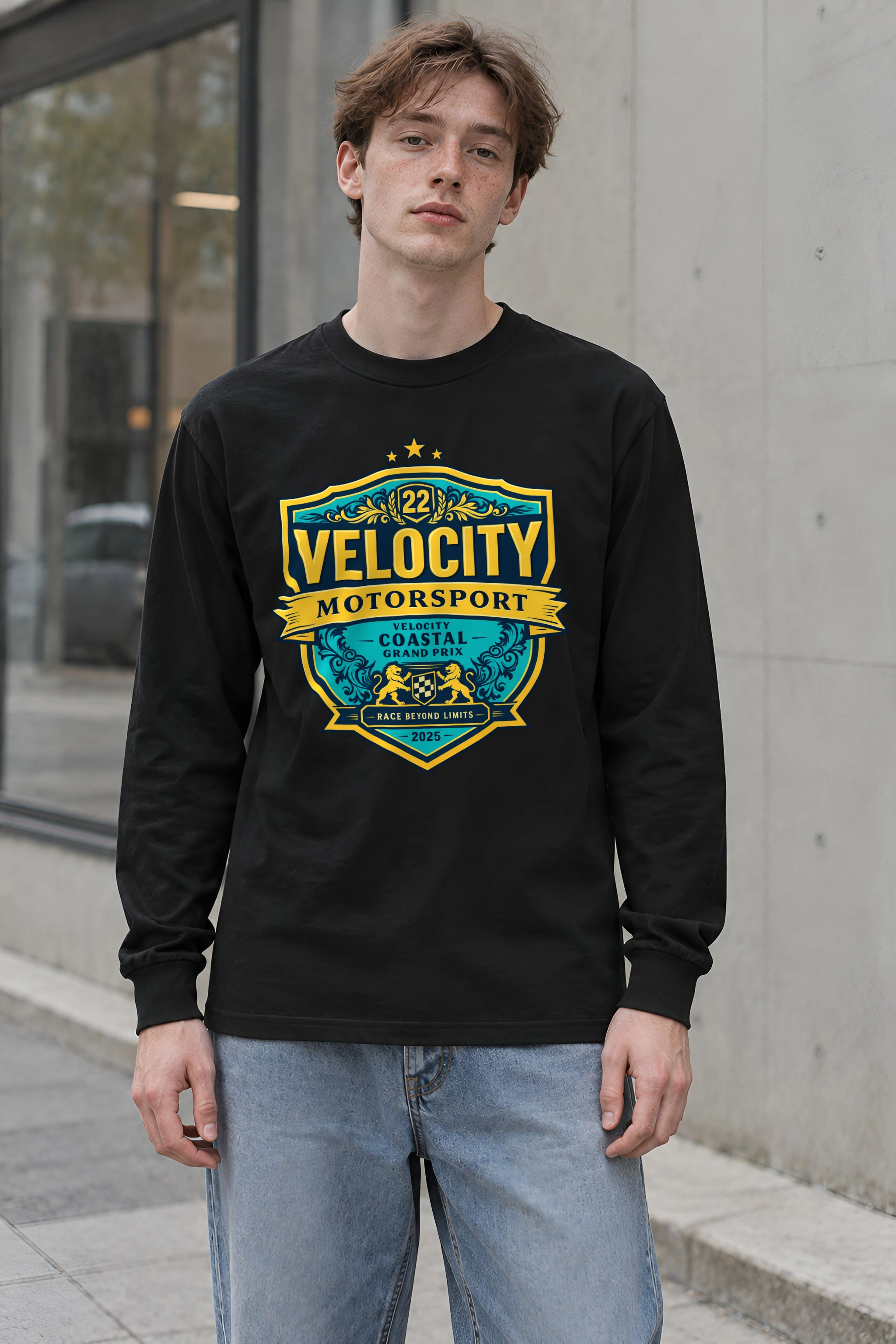 "Velocity Coastal Grand Prix" Unisex Longsleeve T-shirt