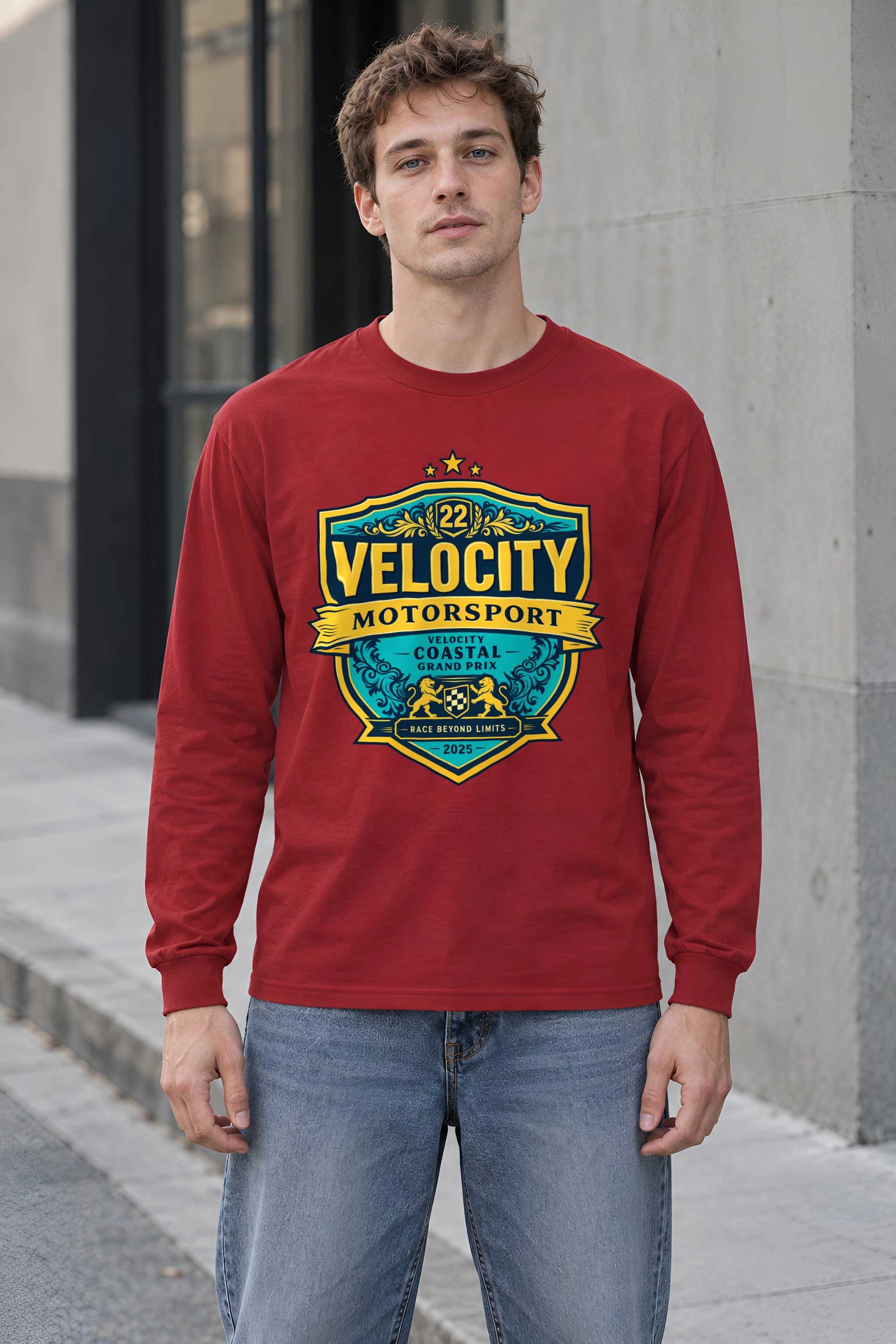 "Velocity Coastal Grand Prix" Unisex Longsleeve T-shirt