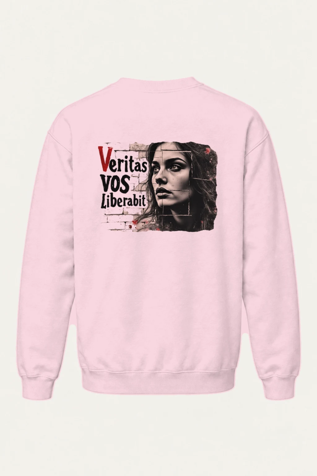 "Veritas Portrait" Heavy Blend Unisex Crewneck Sweatshirt | Gildan 18000