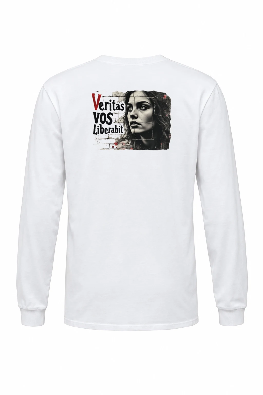 "Veritas Portrait" Unisex Longsleeve T-shirt | Gildan 2400