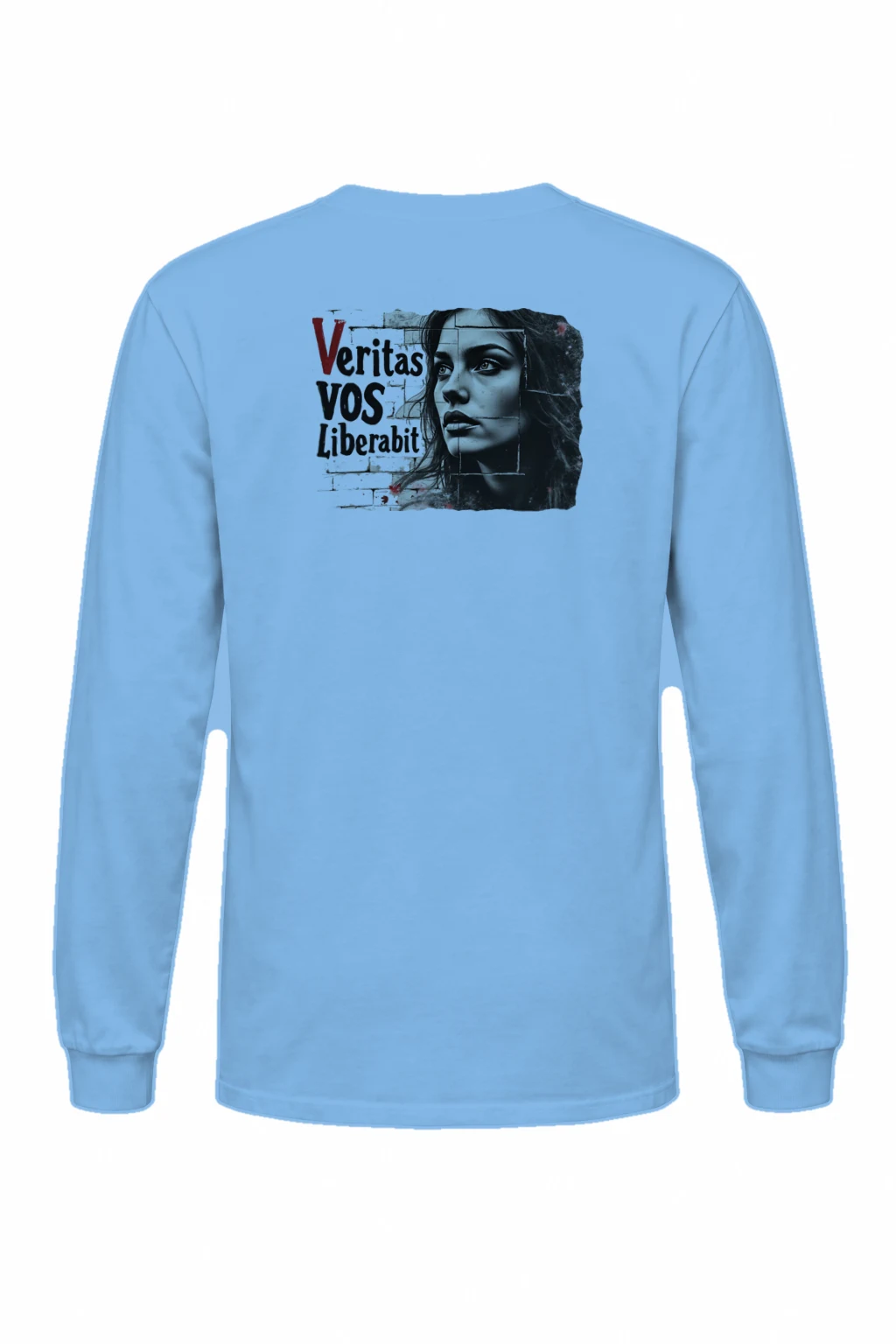 "Veritas Portrait" Unisex Longsleeve T-shirt | Gildan 2400