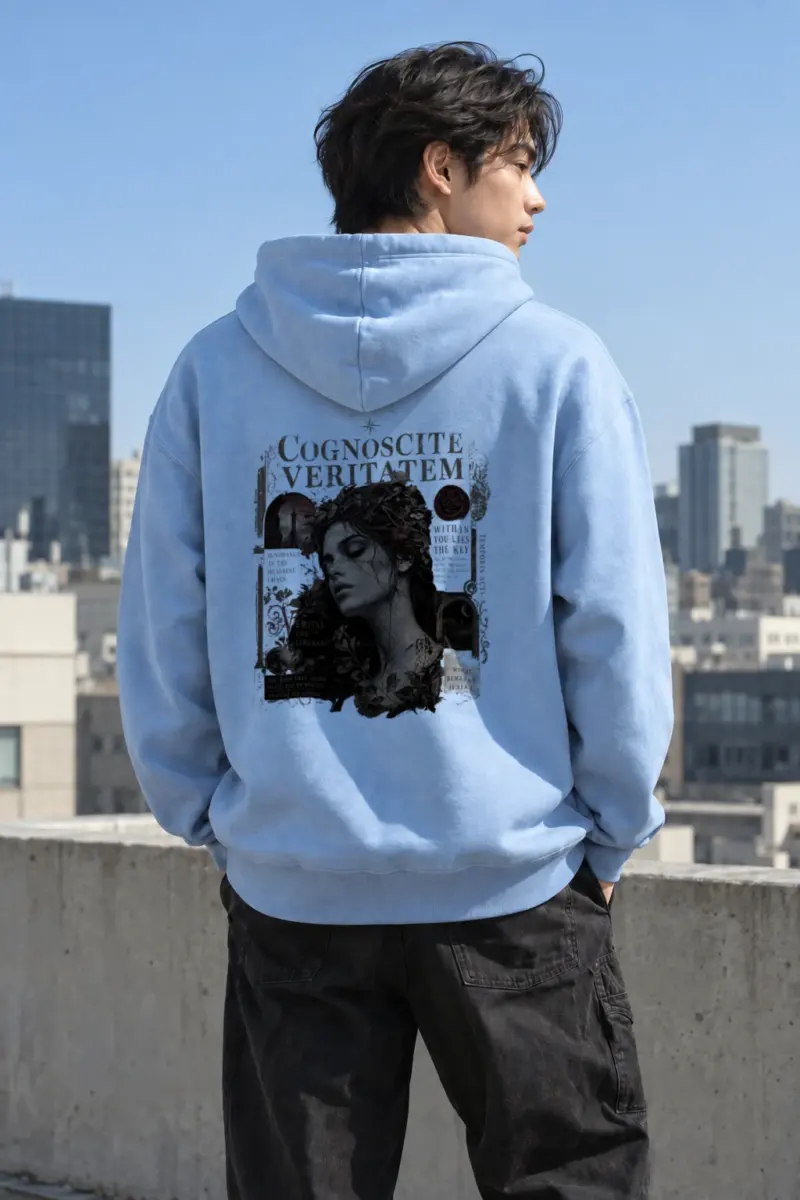 “Veritas Vos Liberabit” Heavy Blend Unisex Pullover Hoodie | Gildan 18500