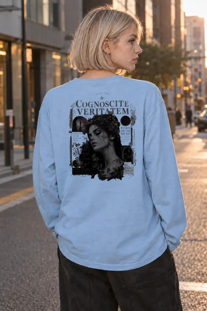 "Veritas Vos Liberabit" Unisex Longsleeve T-shirt | Gildan 2400