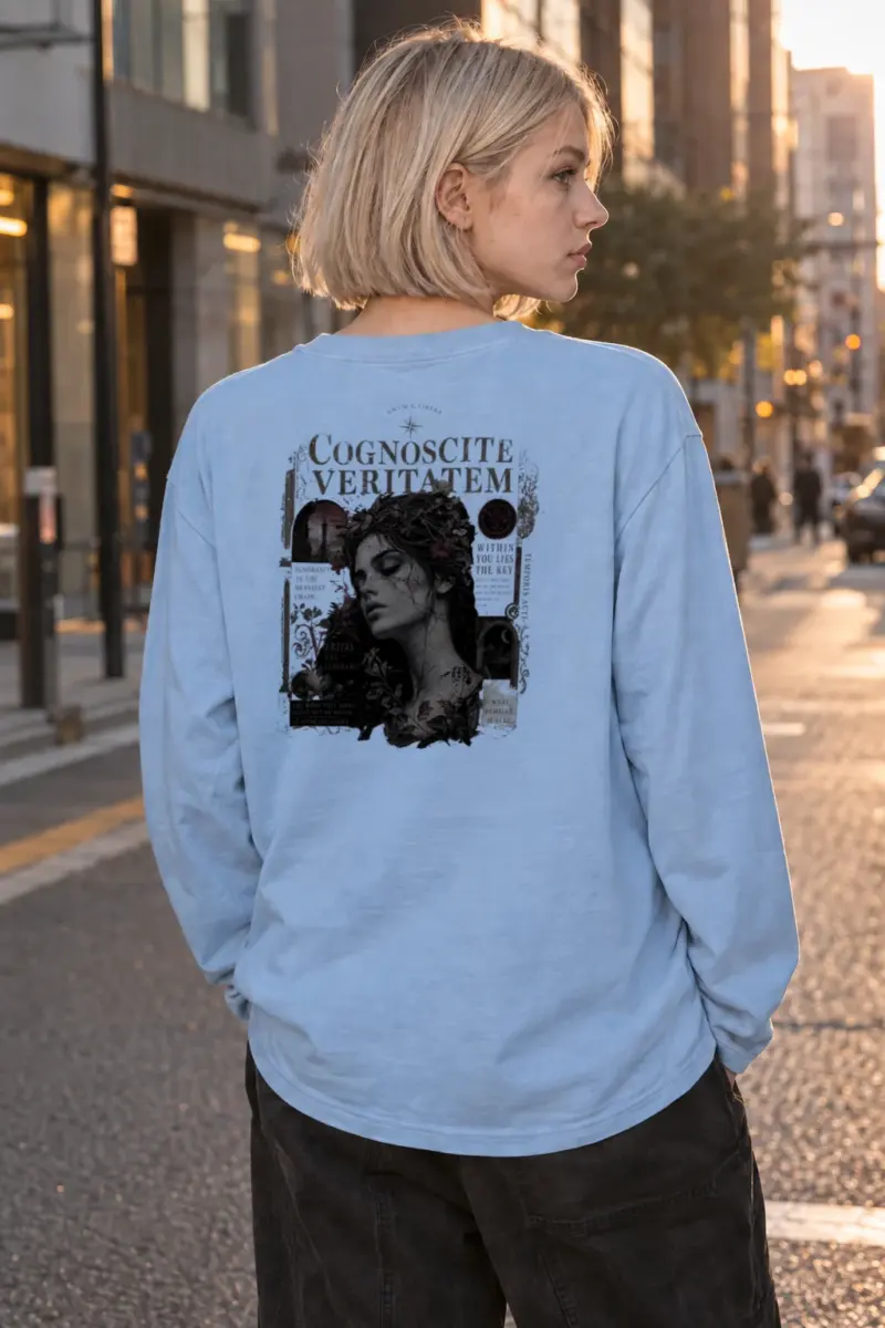 “Veritas Vos Liberabit” Unisex Longsleeve T-shirt | Gildan 2400
