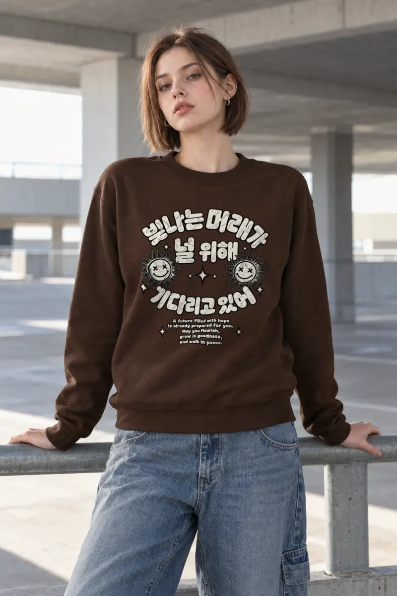 "Version Of Hope" Heavy Blend Unisex Crewneck Sweatshirt