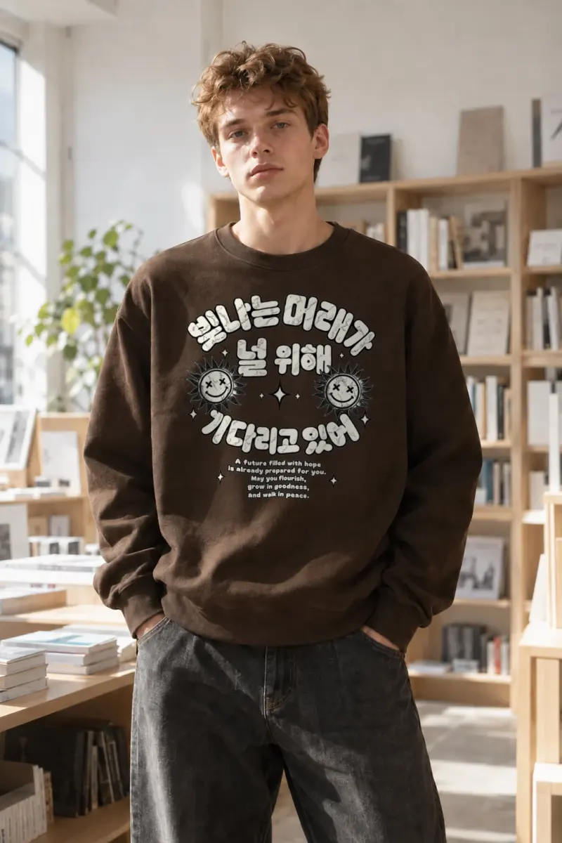 "Version Of Hope" Heavy Blend Unisex Crewneck Sweatshirt | Gildan 18000