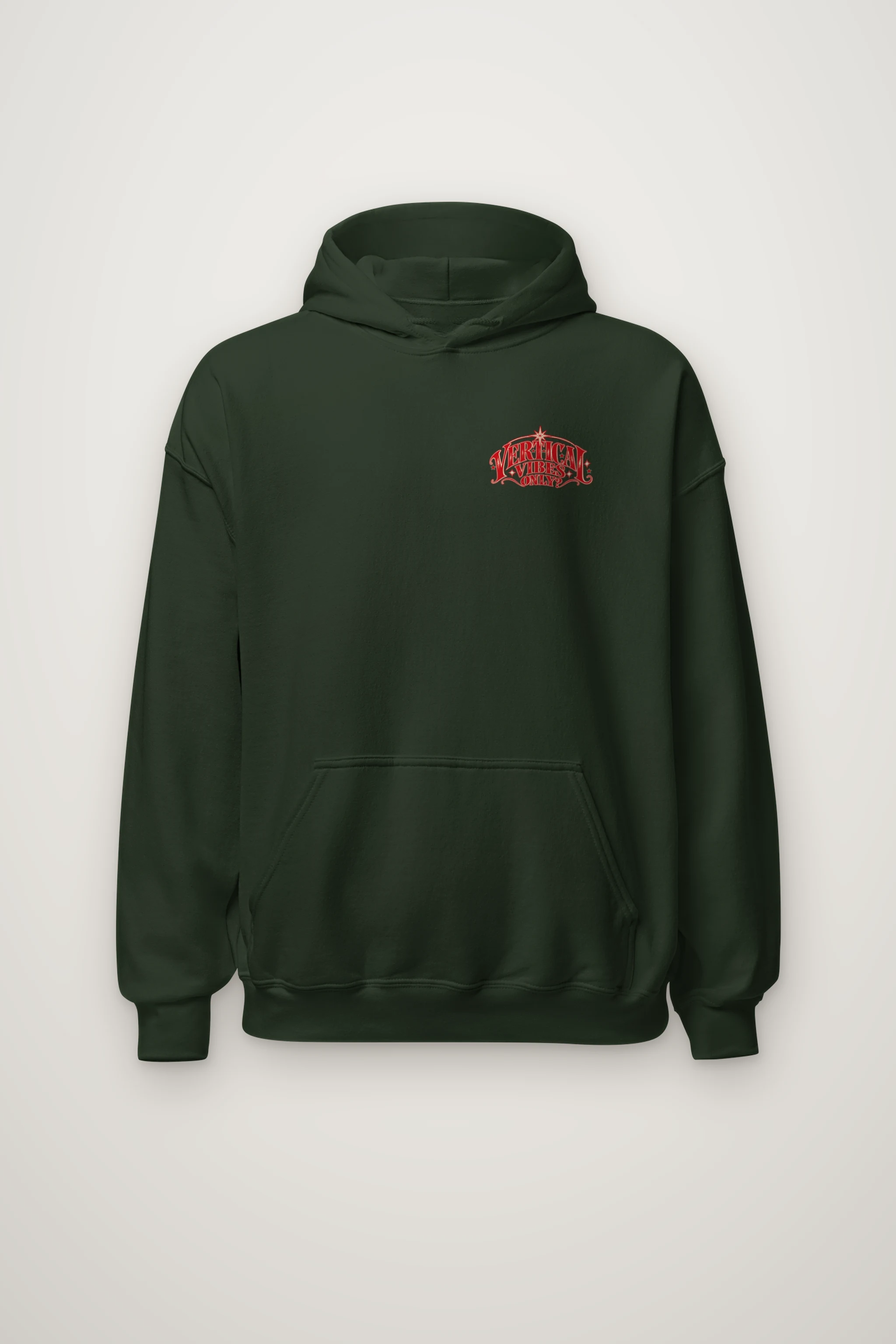 "Vertical Vibes Only" Heavy Blend Unisex Pullover Hoodie