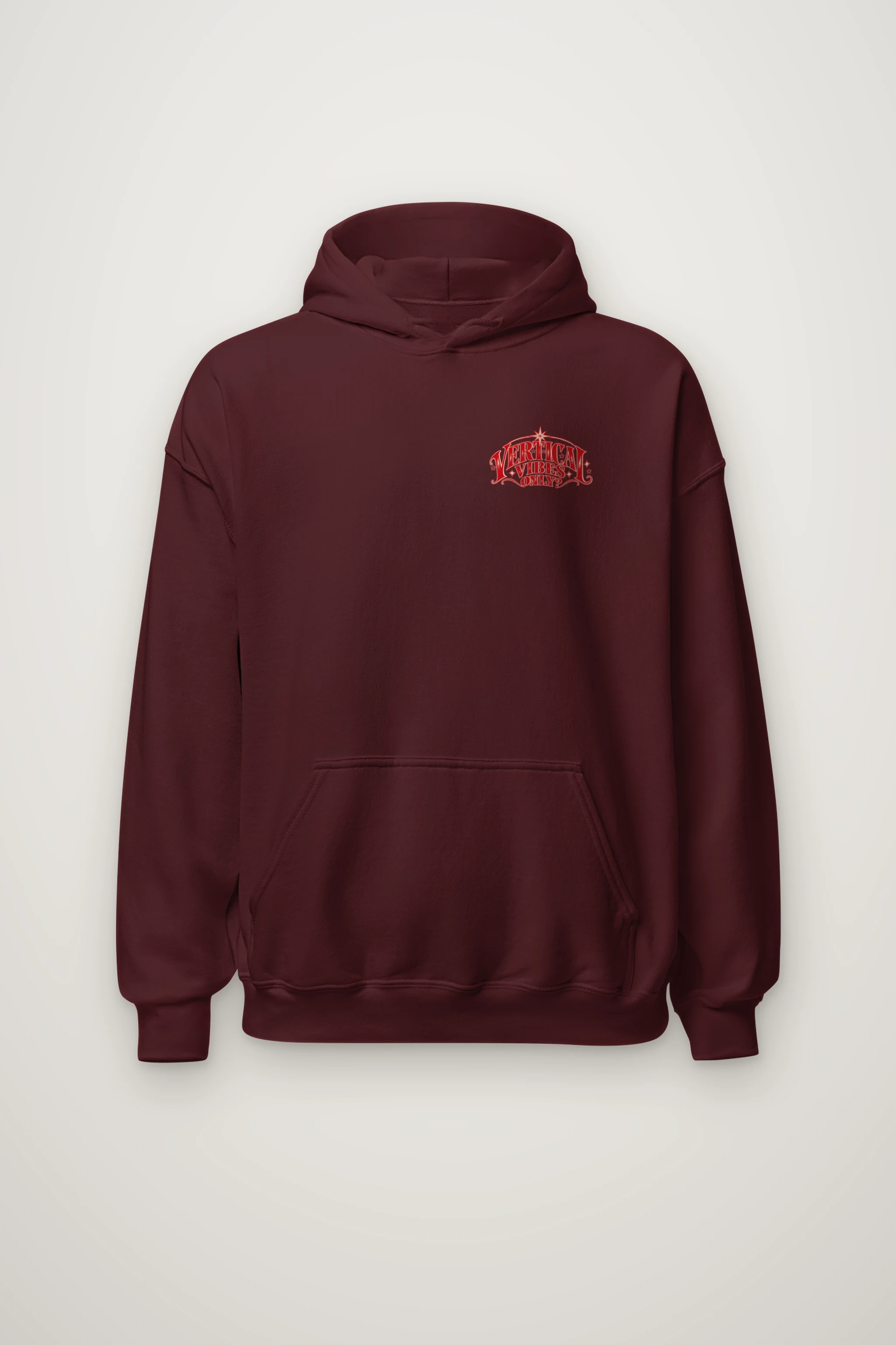 "Vertical Vibes Only" Heavy Blend Unisex Pullover Hoodie
