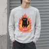 "Very Hungry Cat" Unisex Longsleeve T-shirt