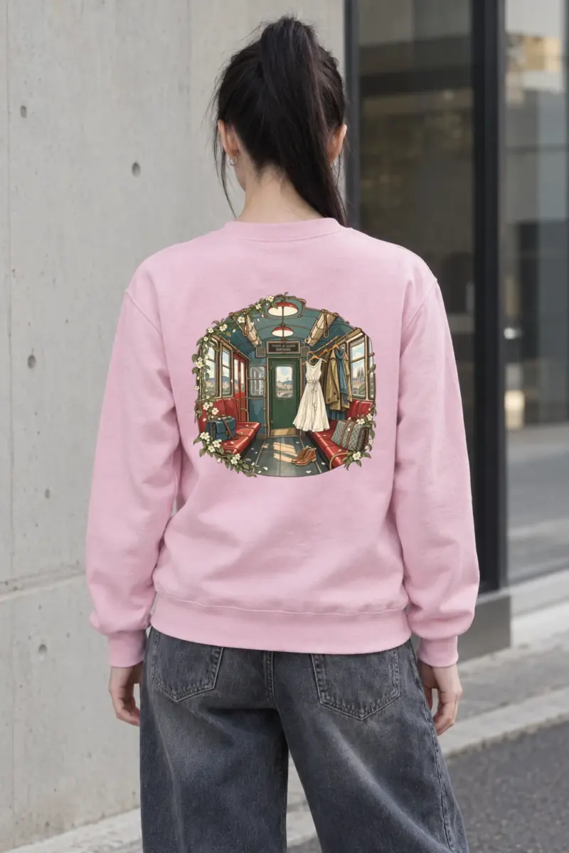 "Viajero De Sueños" Heavy Blend Unisex Crewneck Sweatshirt