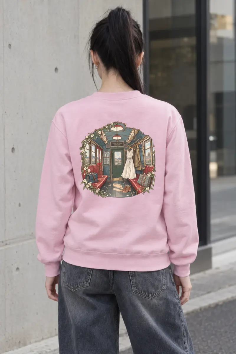 "Viajero De Sueños" Heavy Blend Unisex Crewneck Sweatshirt