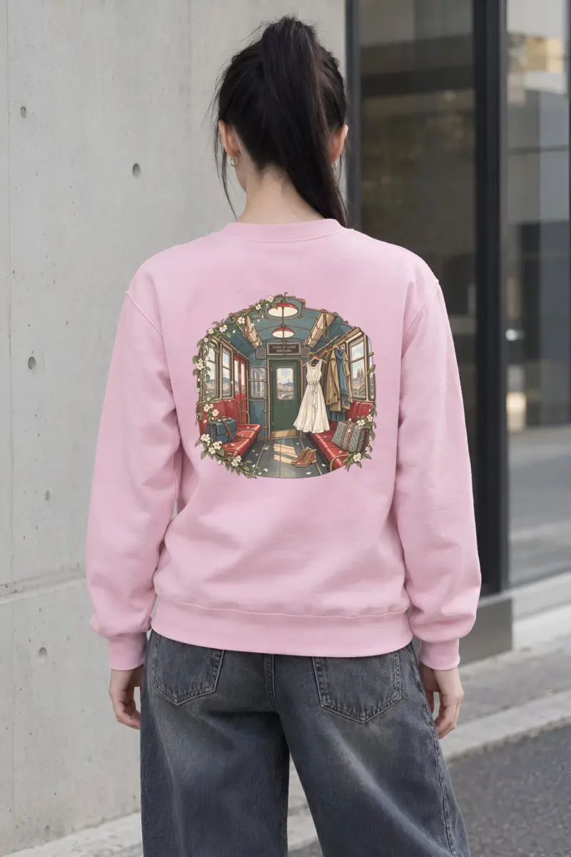 "Viajero De Sueños" Heavy Blend Unisex Crewneck Sweatshirt