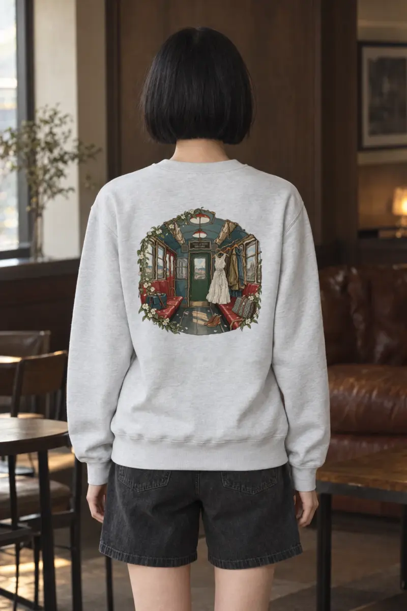 "Viajero De Sueños" Heavy Blend Unisex Crewneck Sweatshirt | Gildan 18000